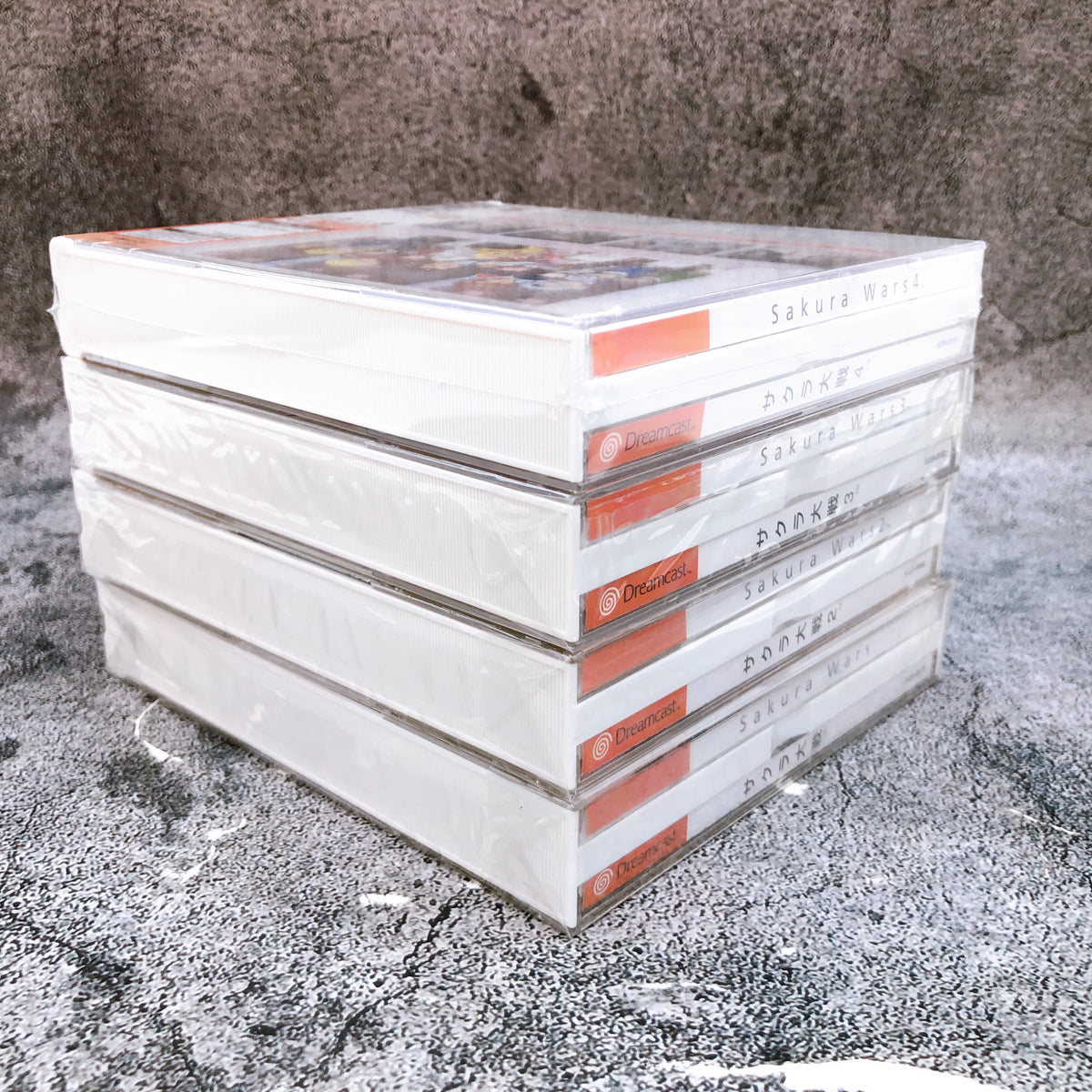 SEGA Dreamcast Sakura Wars 1 2 3 4 Complete Set Sakura Taisen Japan Game Sealed