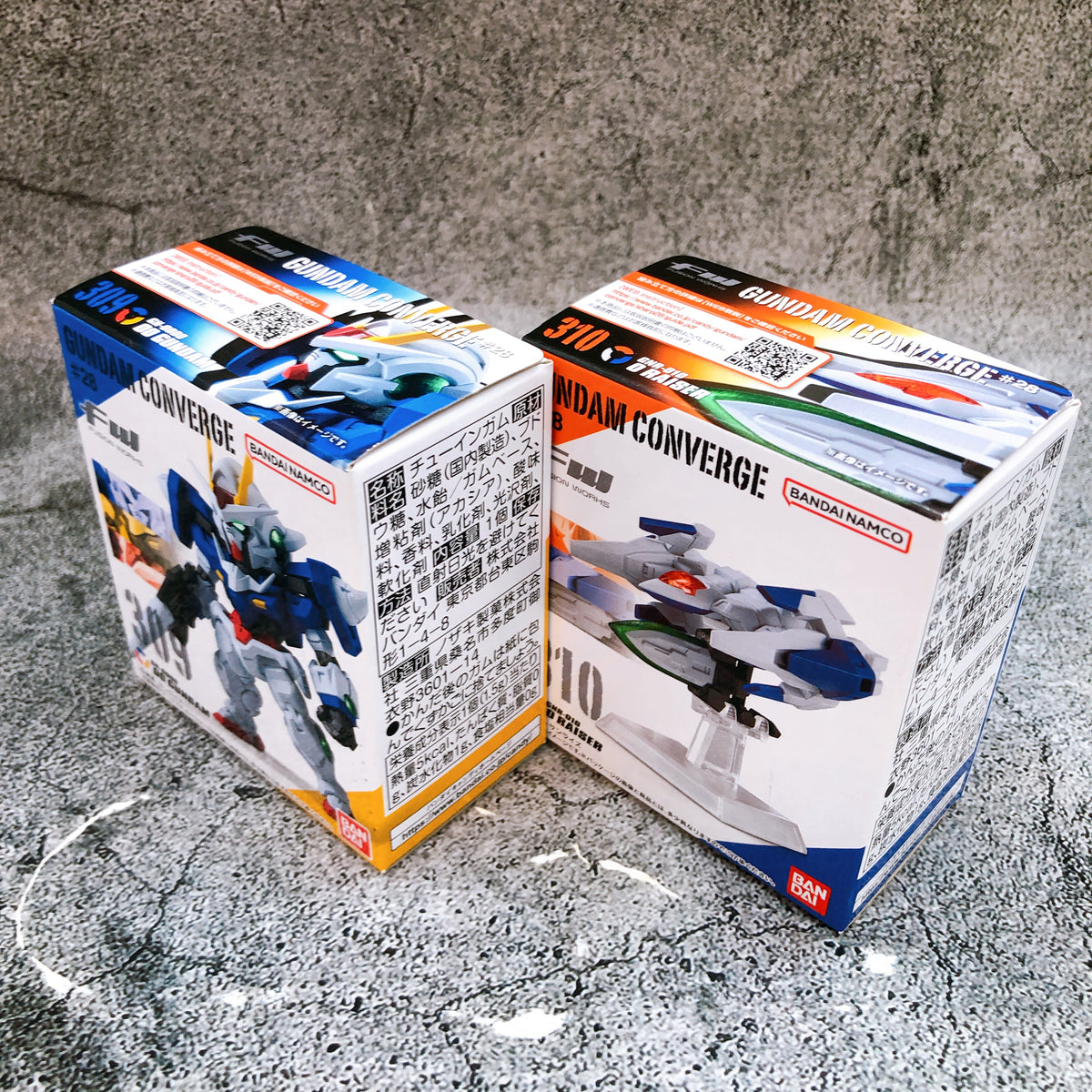 FW GUNDAM CONVERGE 00 Gundam & O Raiser Set Figure Bandai Japan AUTHENTIC 15+