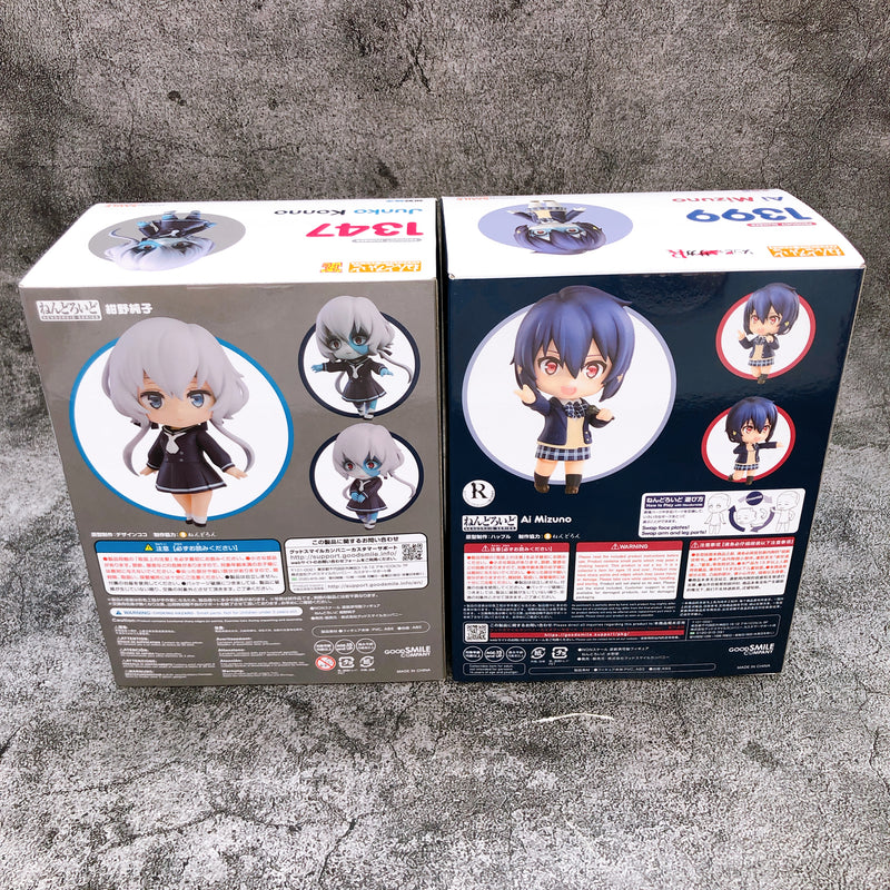 Zombie Land Saga Junko Konno & Ai Mizuno Nendoroid 1347 1399 Figure Set NEW