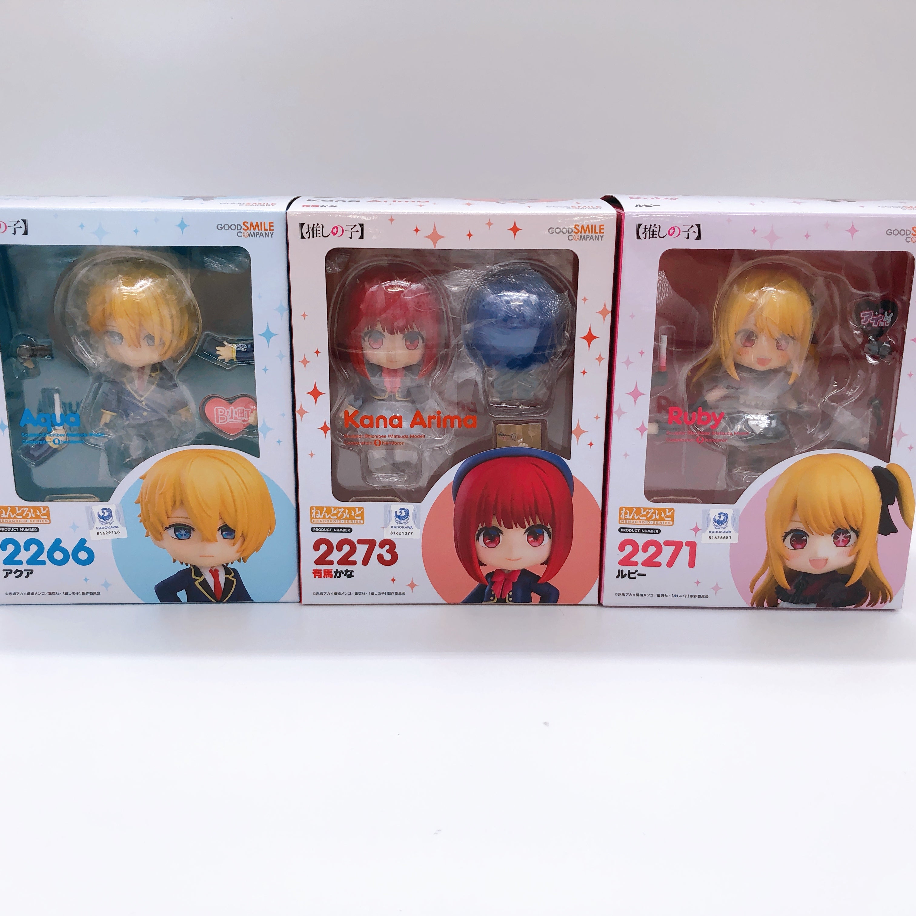 w/Bonus) Oshi no Ko Ruby Aqua Kana Arima Nendoroid 2271 2266 2273 Fig