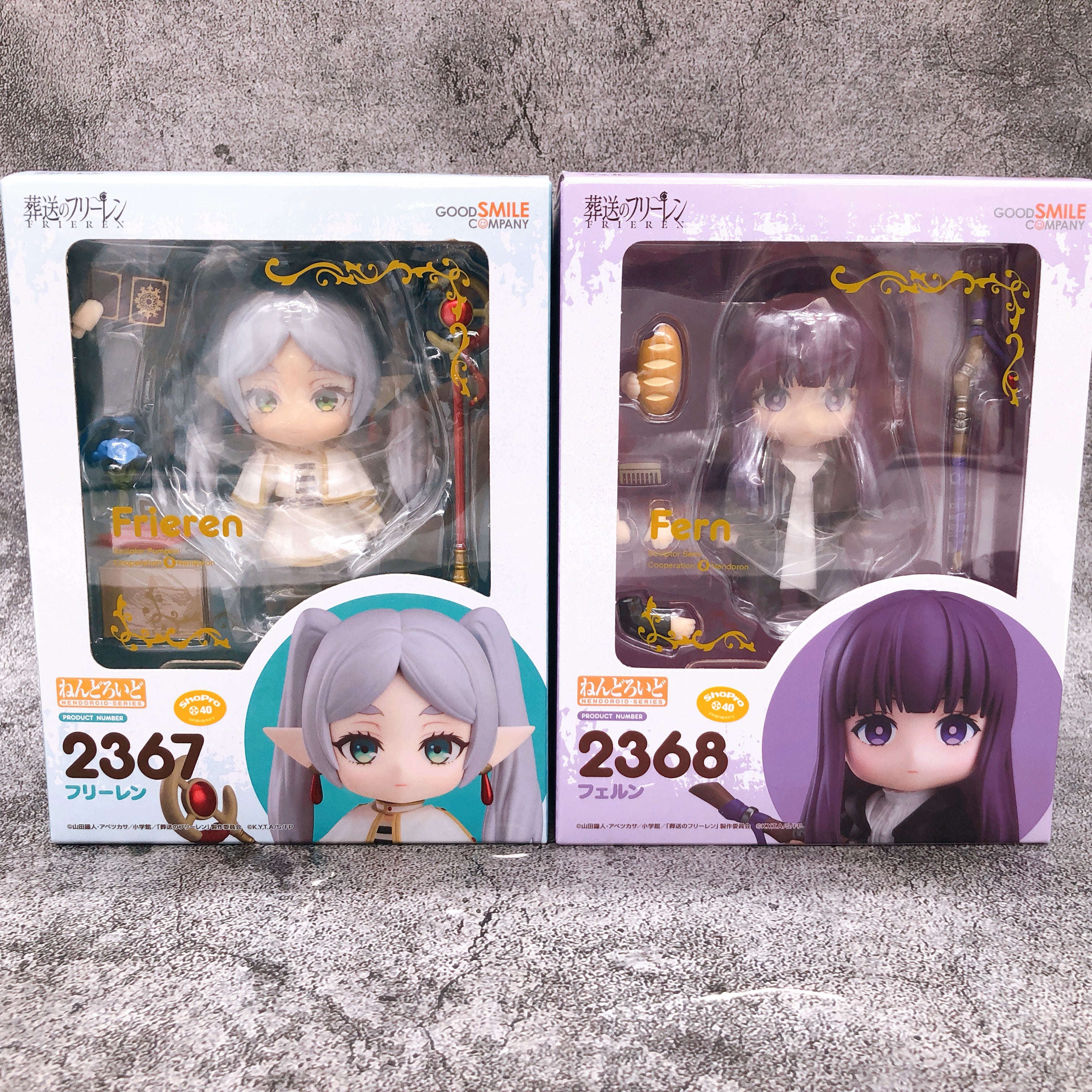 w/Bonus) Frieren & Fern Nendoroid 2367 2368 Action Figure