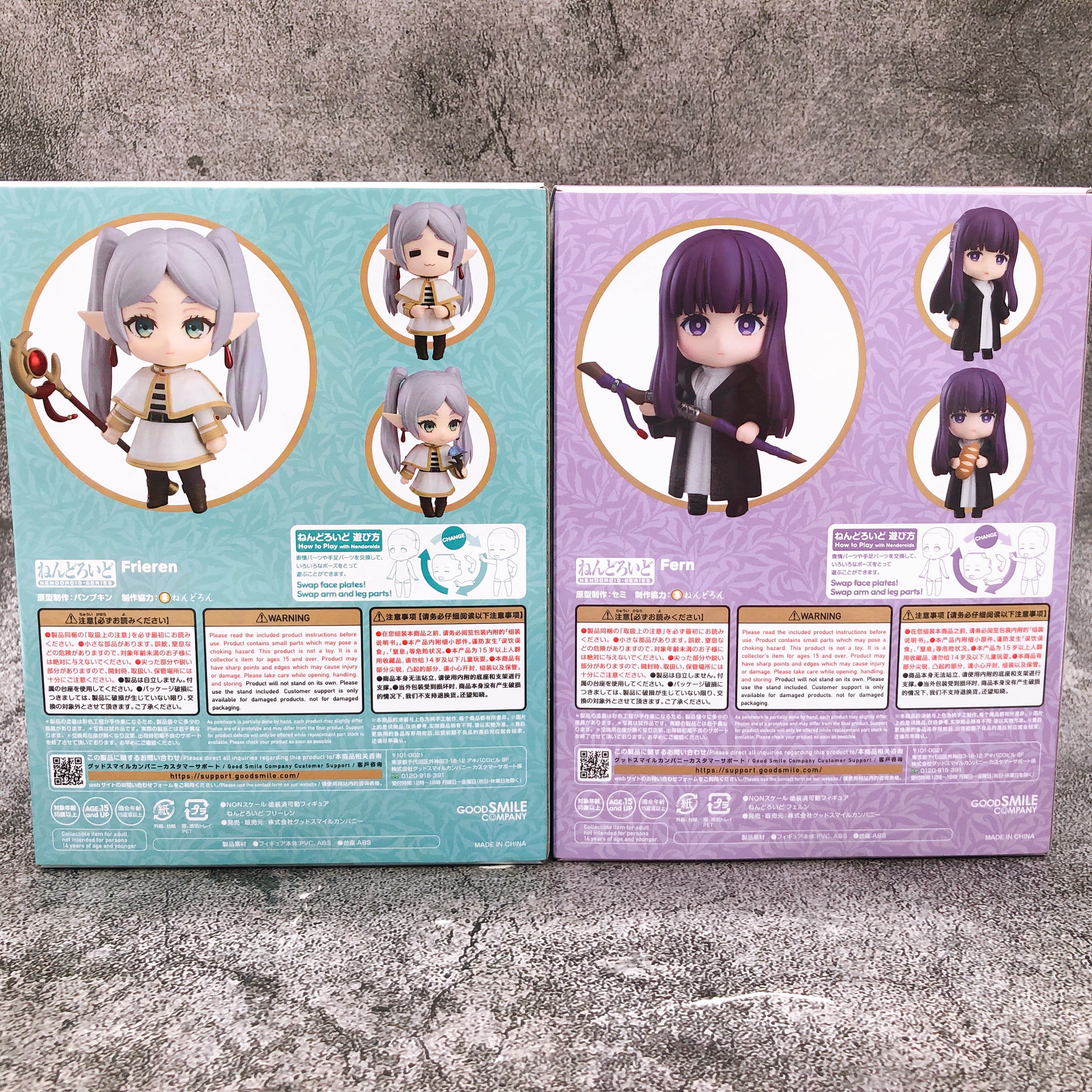 w/Bonus) Frieren & Fern Nendoroid 2367 2368 Action Figure Set of 2 NE