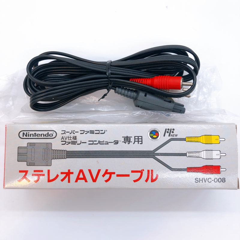 Nintendo Super Famicom SFC SHVC-001 Retro Game Console + AV Cable + AC Adapter