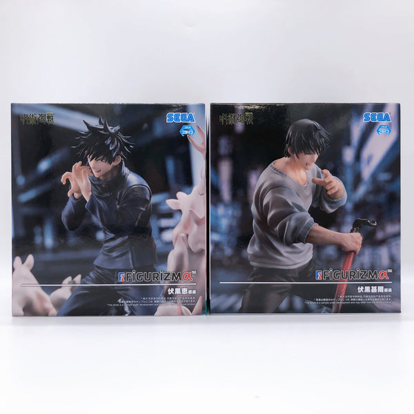 FIGURIZM α Jujutsu Kaisen Toji Megumi Fushiguro Figure Set of 2 SEGA NEW