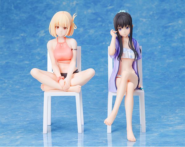 ANIPLEX Lycoris Recoil Chisato Nishikigi & Takina Inoue Figure Set of 2 NEW