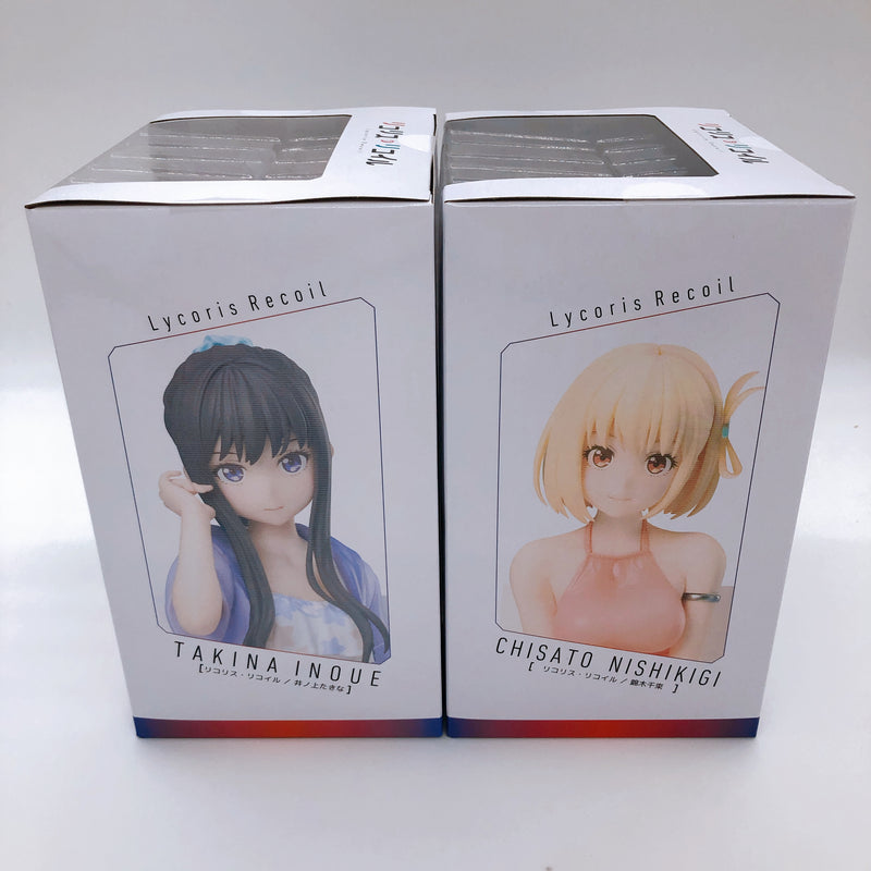 ANIPLEX Lycoris Recoil Chisato Nishikigi & Takina Inoue Figure Set of 2 NEW