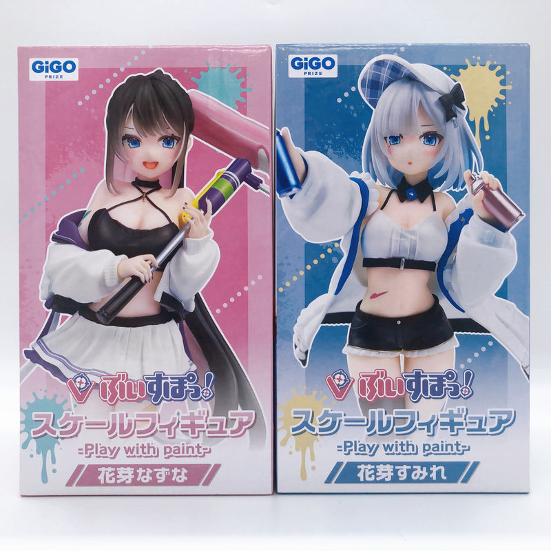 VSPO! Play with paint vol.1 Hololive Sumire & Nazuna Kaga Scale Figure Set NEW