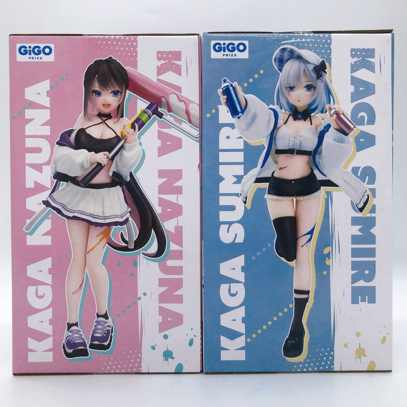 VSPO! Play with paint vol.1 Hololive Sumire & Nazuna Kaga Scale Figure Set NEW