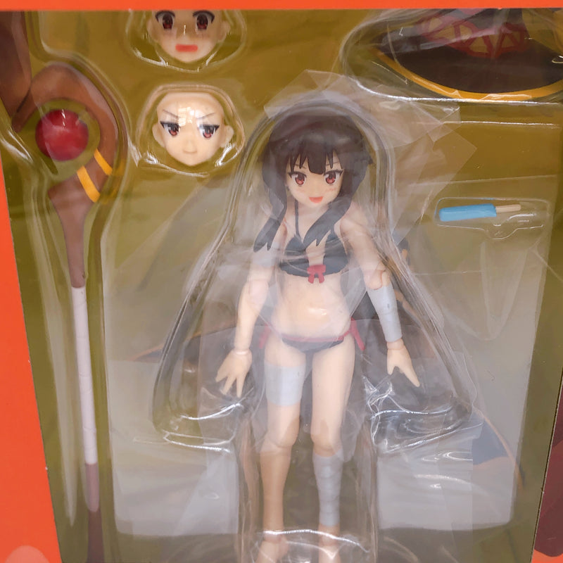 KonoSuba figma Swimsuit ver. SET of 3 Megumin Aqua Darkness Action Figure Sealed