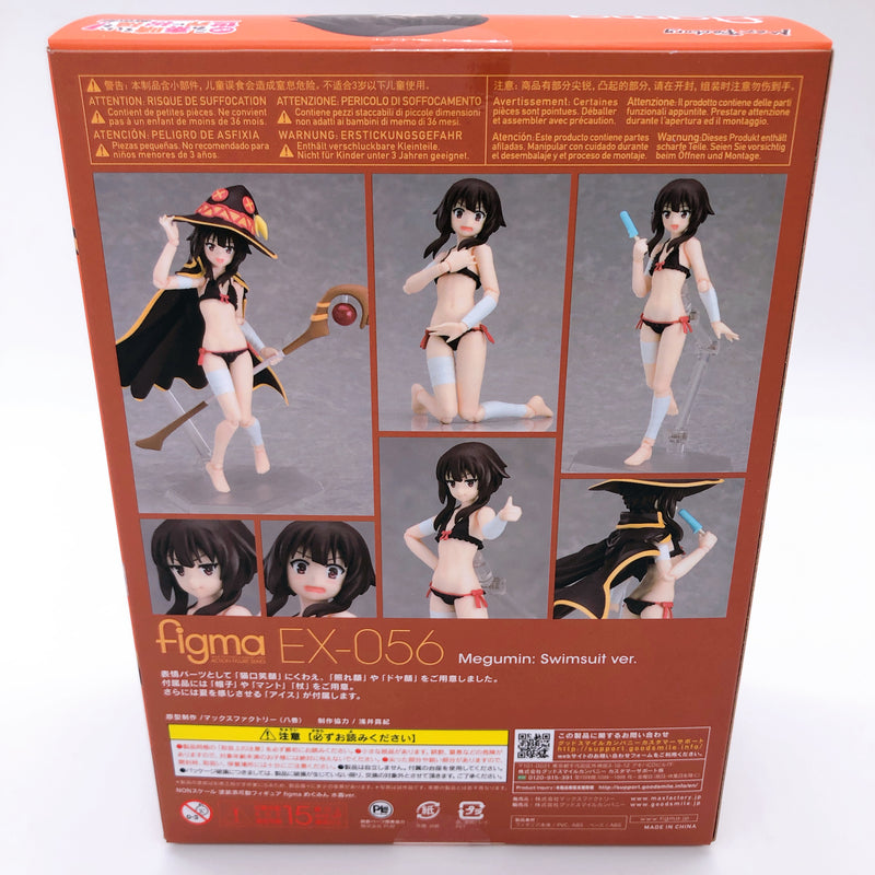 KonoSuba figma Swimsuit ver. SET of 3 Megumin Aqua Darkness Action Figure Sealed