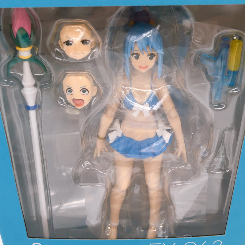 KonoSuba figma Swimsuit ver. SET of 3 Megumin Aqua Darkness Action Figure Sealed