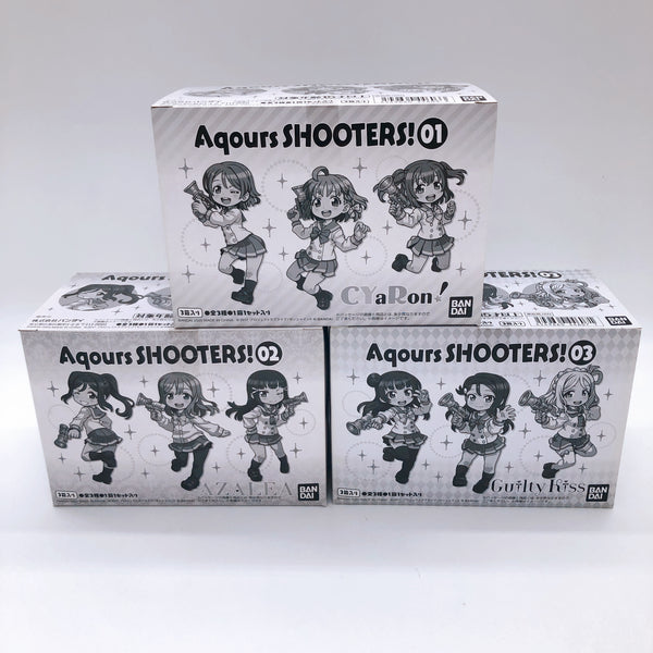 Aqours SHOOTERS! 01 CYaRon! フィギュア3箱セット フィギュア Aqours SHOOTERS! 01 CYaRon! フィギュア3箱セット