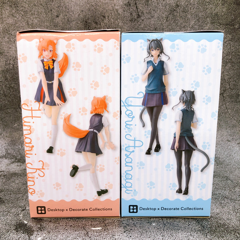 Whisper Me a Love Song Himari Kino & Yori Asanagi Desktop Decorate Figure SET