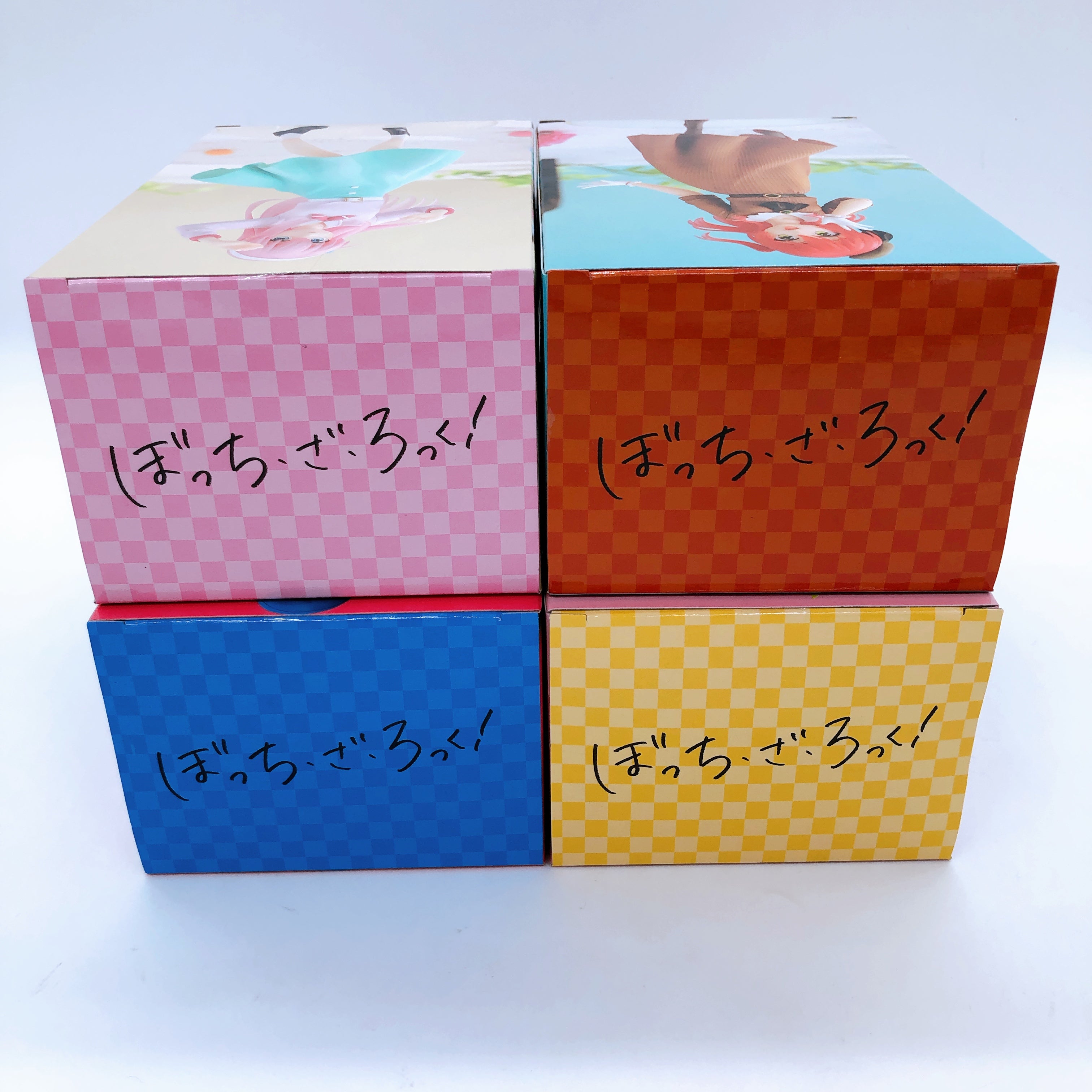 Bocchi the Rock! Retro Fashion Vivit Nijika Hitori Ryo Ikuyo Set of 4