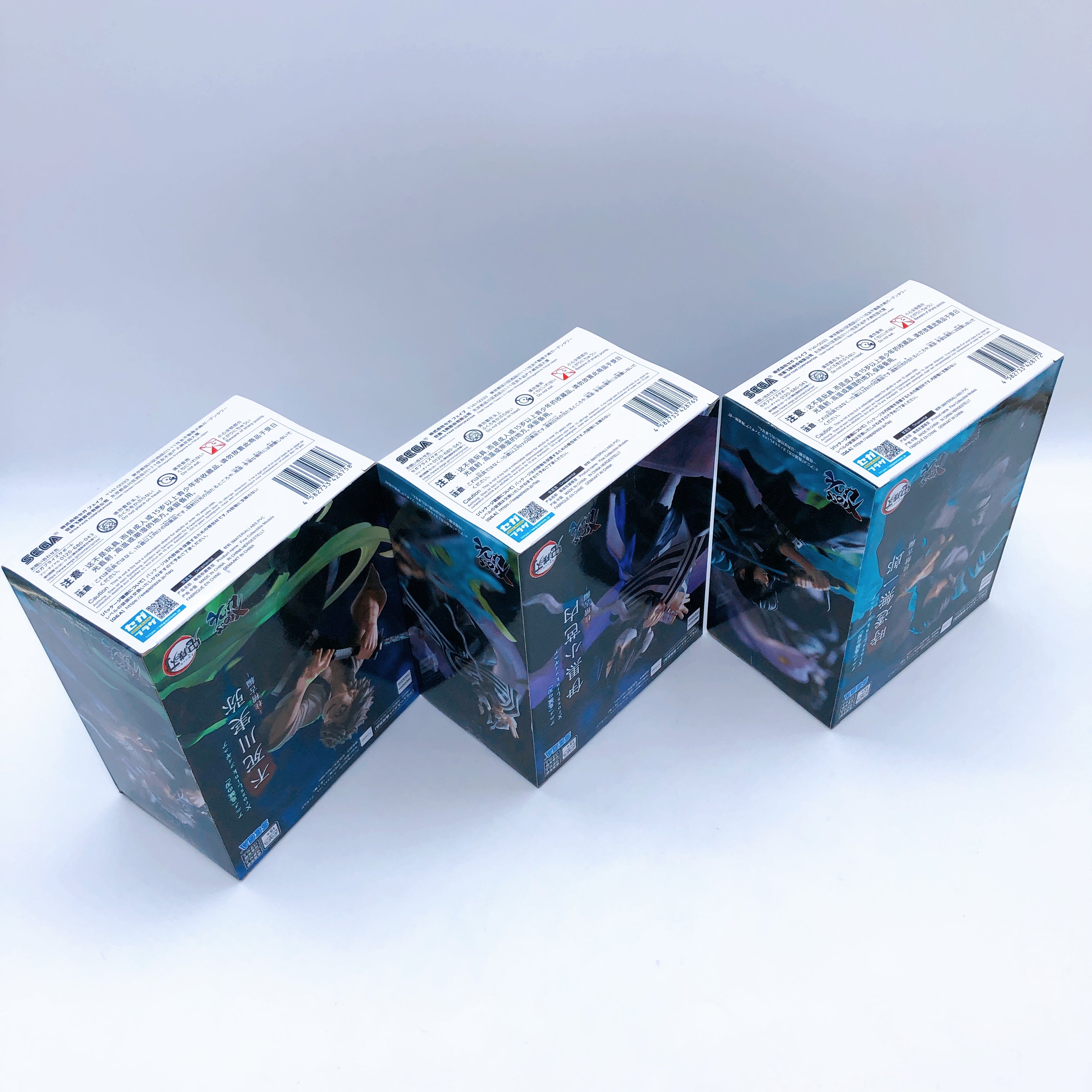 Demon Slayer Xross Link Figure Sanemi & Muichiro & Obanai SET of 3 Seg