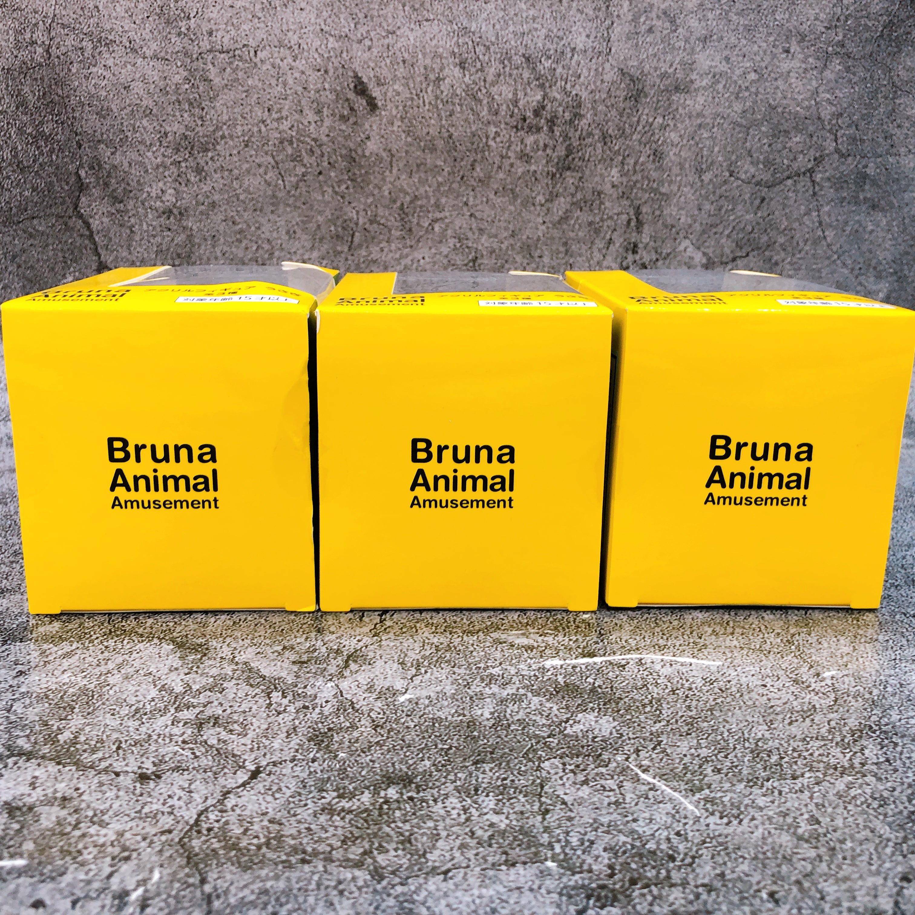 Bruna Animal Amusement Rabbit Usagi Complete Set of 3 Acrylic Figure Taito NEW
