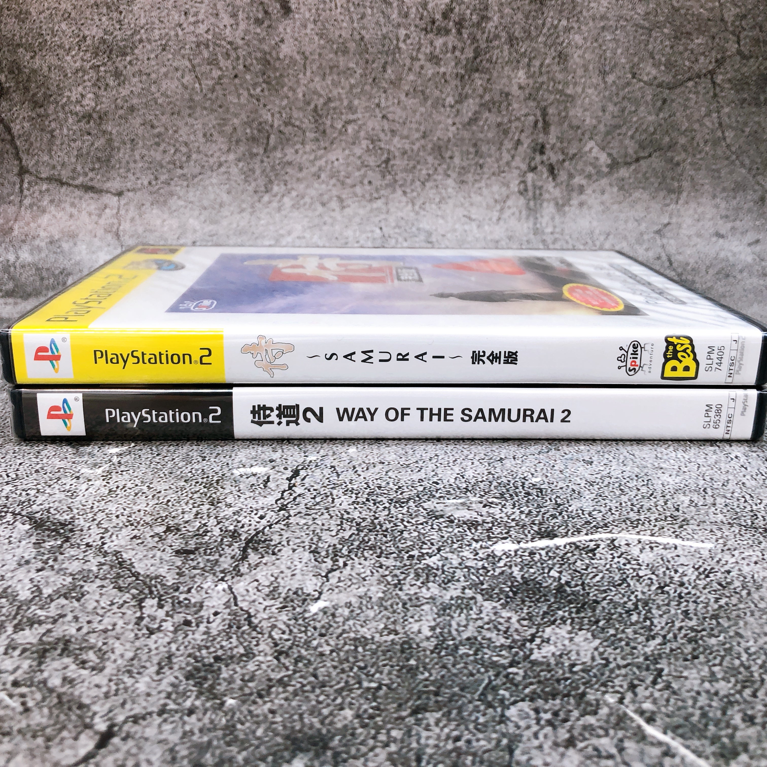 Playstation 2 Samurai Kanzenban & Way Of The Samurai 2 SET PS2 Game Sealed New