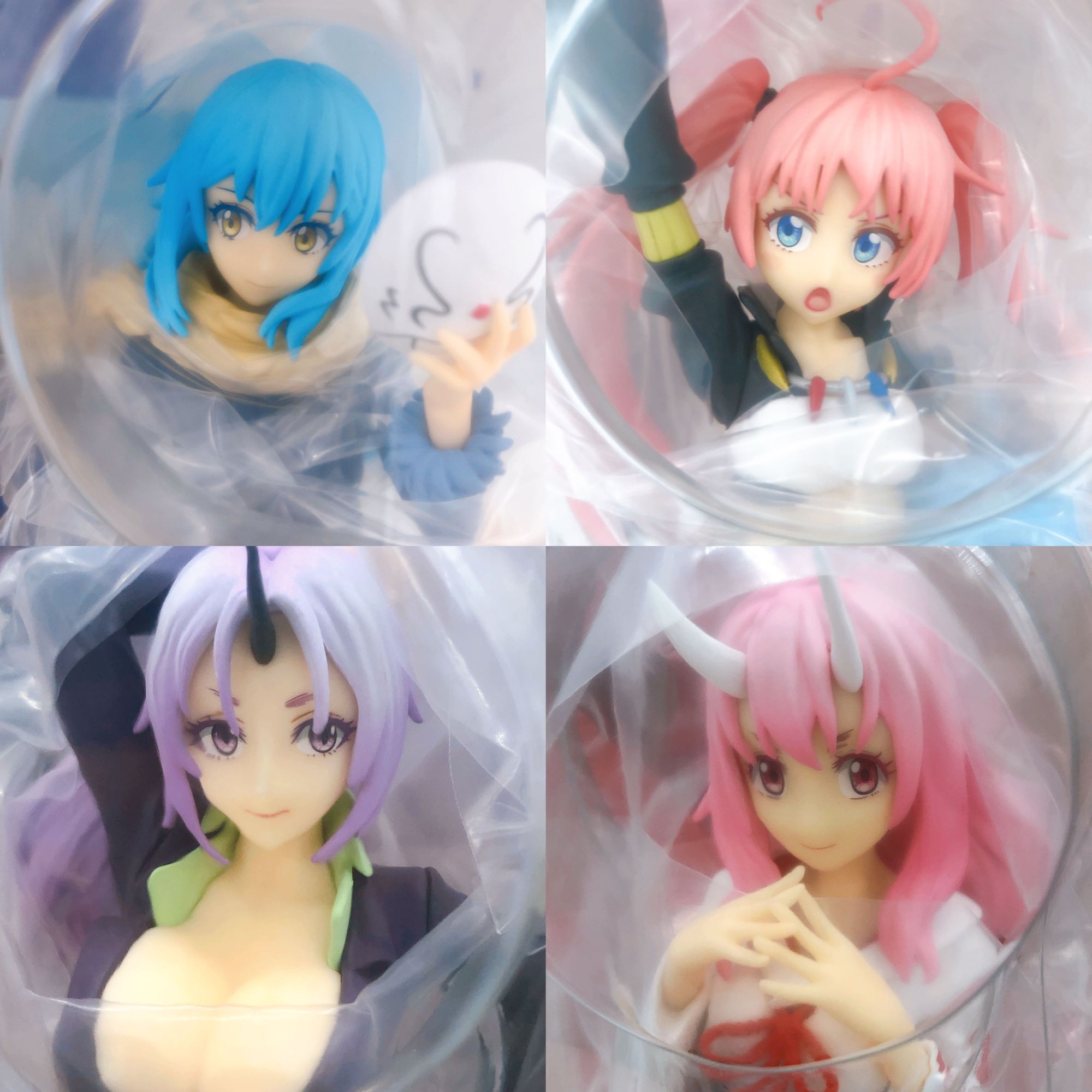 That Time I Got Reincarnated as a Slime POP UP PARADE Figure SET of 4 NEW Japan