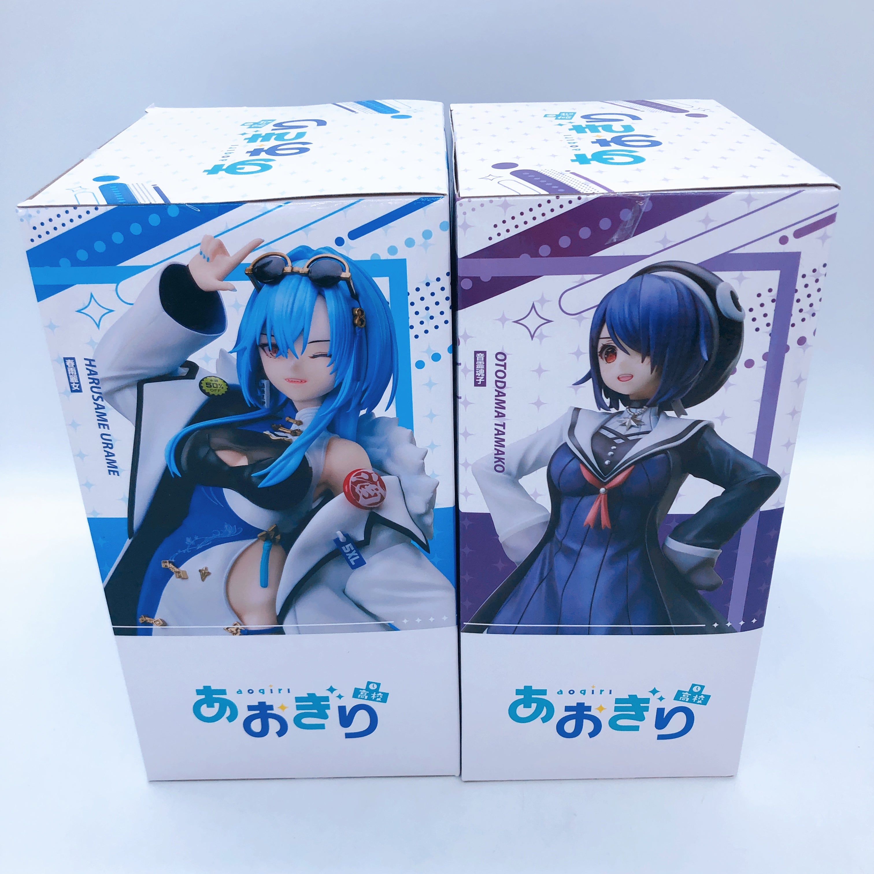 Aogiri High School Urame Harusame & Tamako Otodama 1/7 Scale Figure elcoco NEW