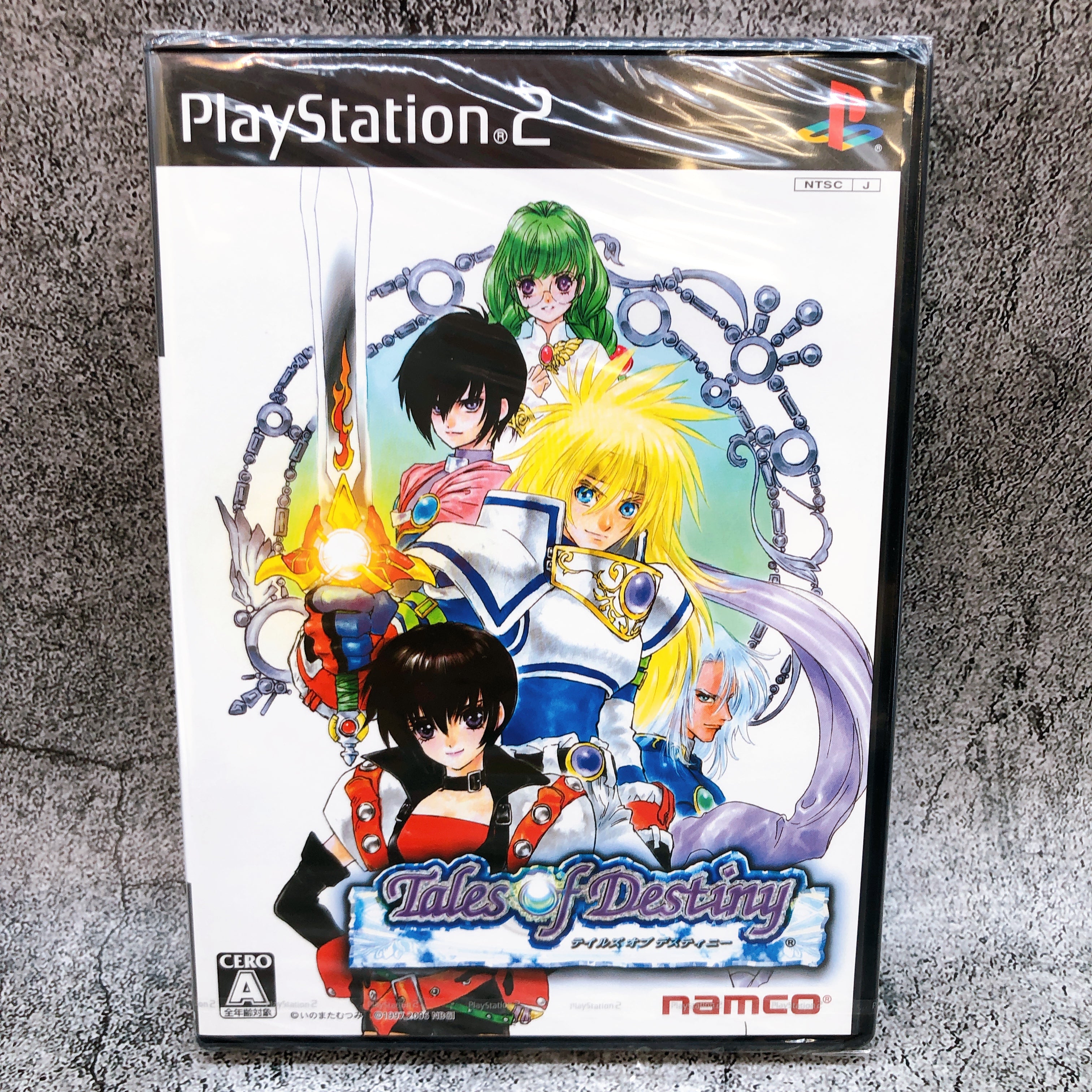 PS2 Set of Tales of Abyss & Legendia & Symphonia & Destiny 1 & 2 Game