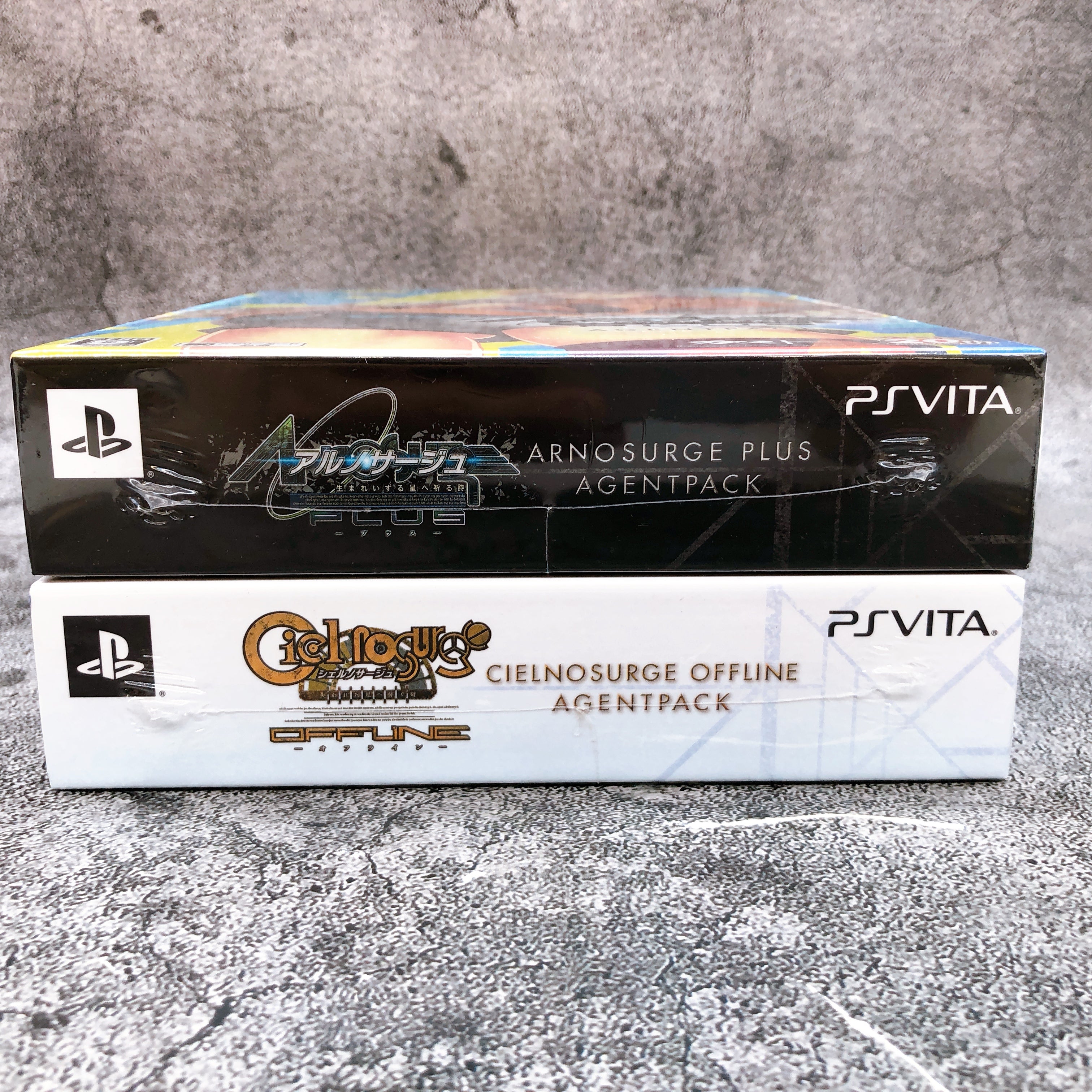 PS Vita CIELNOSURGE Offline & ARNOSURGE Plus Agent Pack Set of 2 Game Sealed New