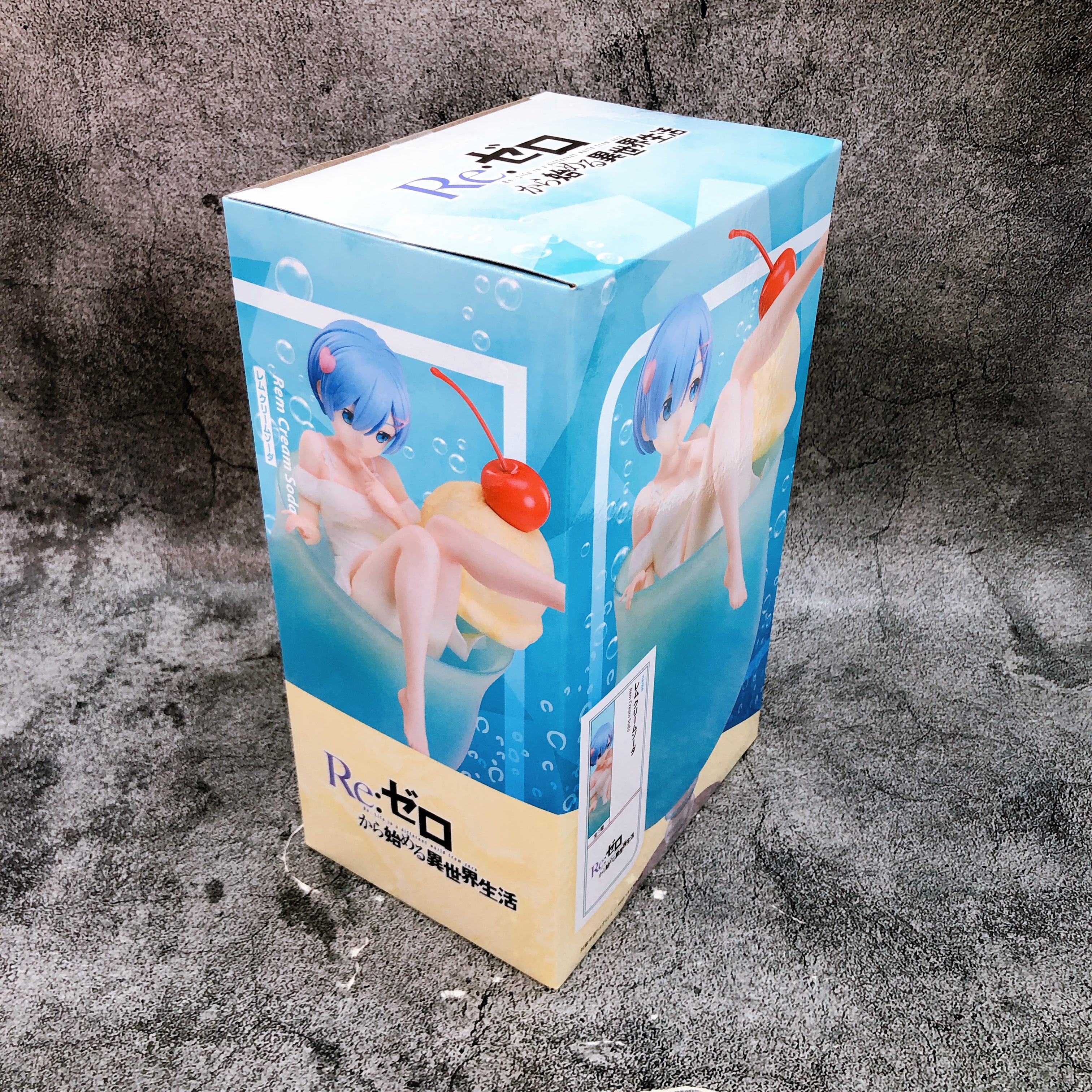 Re:Zero Rem & Ram Cream Soda Figure Japan Sealed FASTSHIP NEW