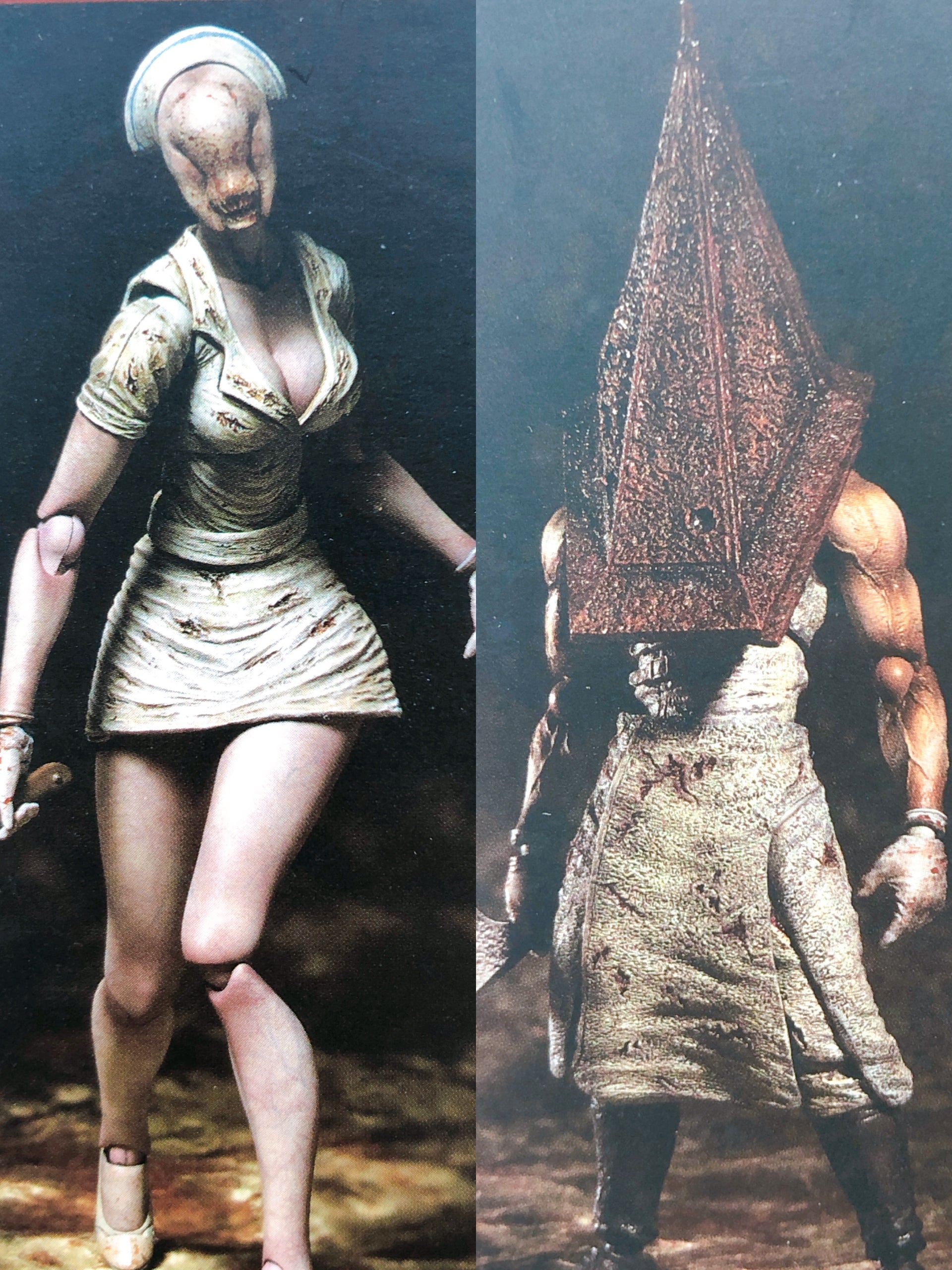 Silent Hill 2 Red Pyramid Thing & Bubble Head Nurse SET Figma SP-055 SP-061