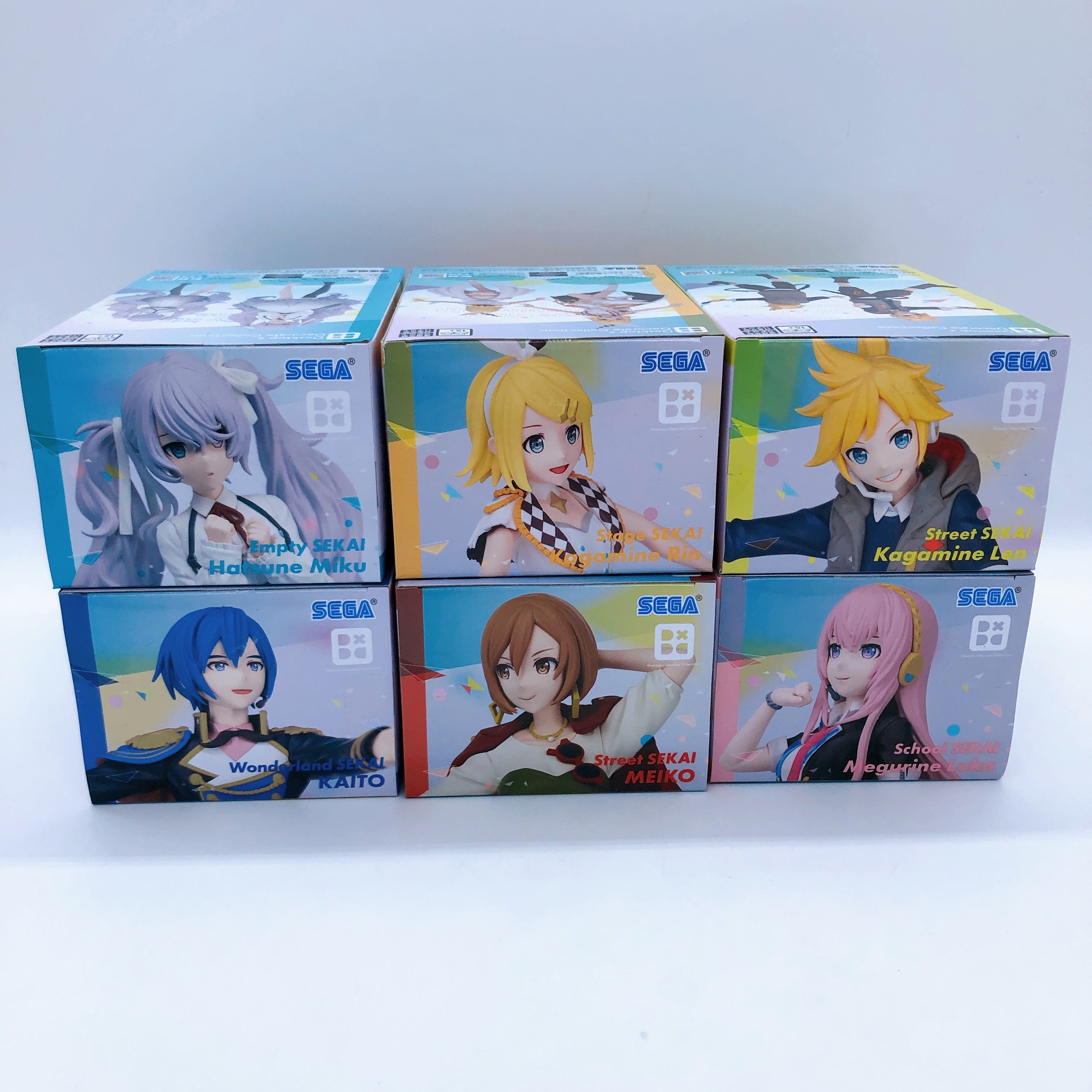 Project Sekai Colorful Stage! Miku Rin Ren KAITO Luka MEIKO Figure SET Japan