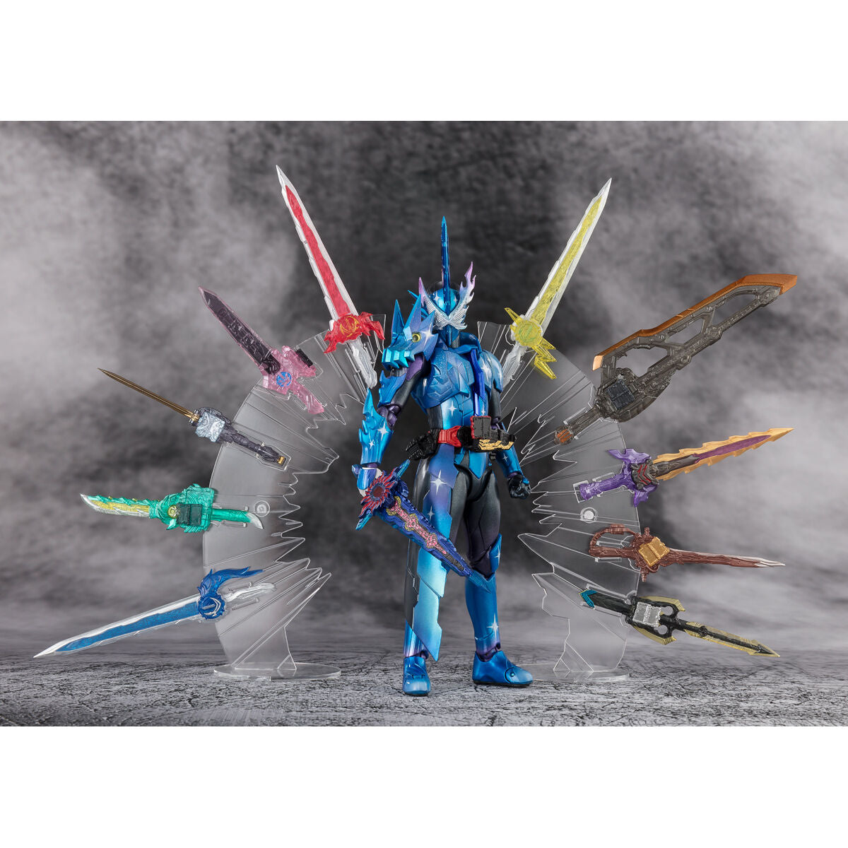Kamen Rider Xross Saber & 10 SEIKEN SET S.H. Figuarts Figure Japan Sealed