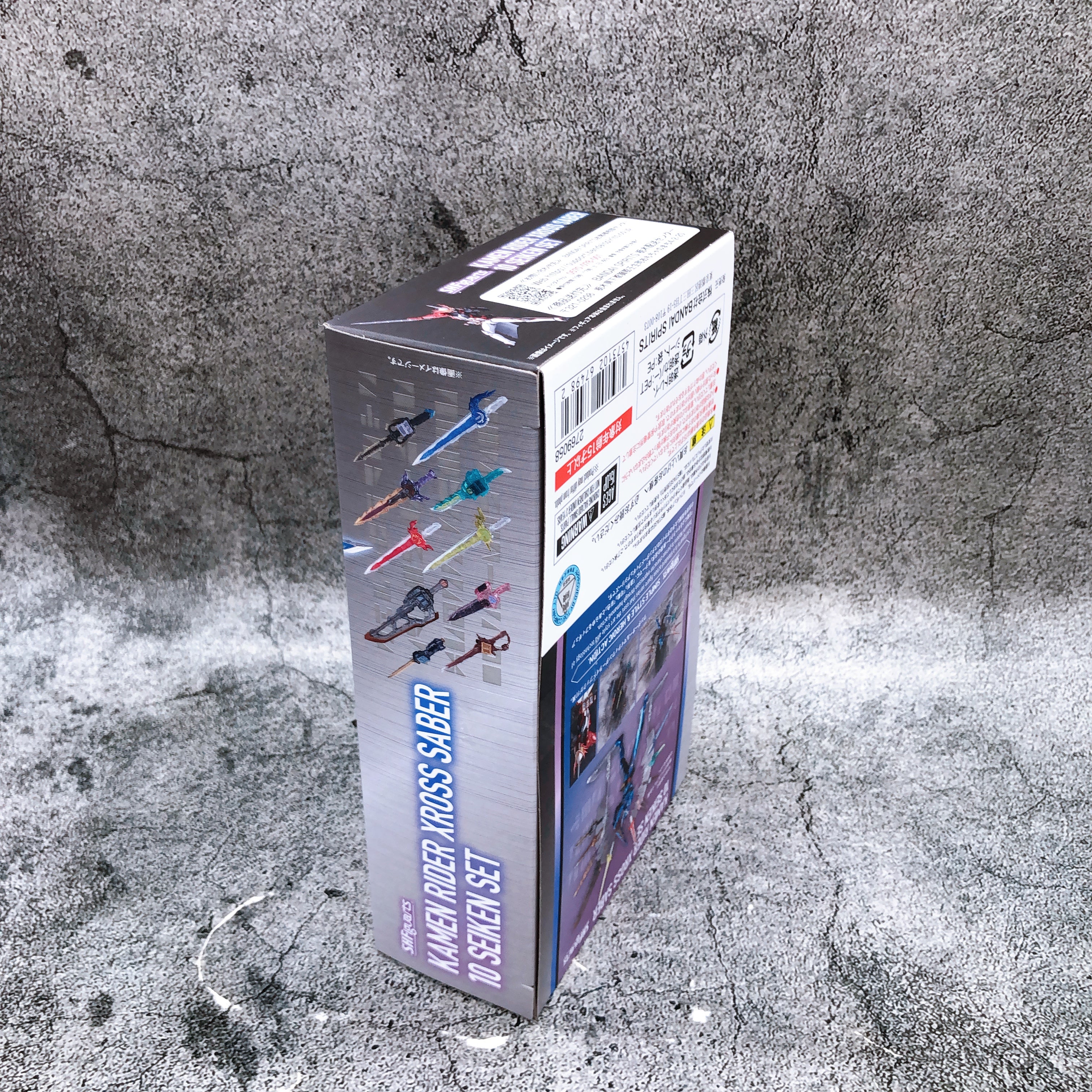 Kamen Rider Xross Saber & 10 SEIKEN SET S.H. Figuarts Figure Japan Sealed