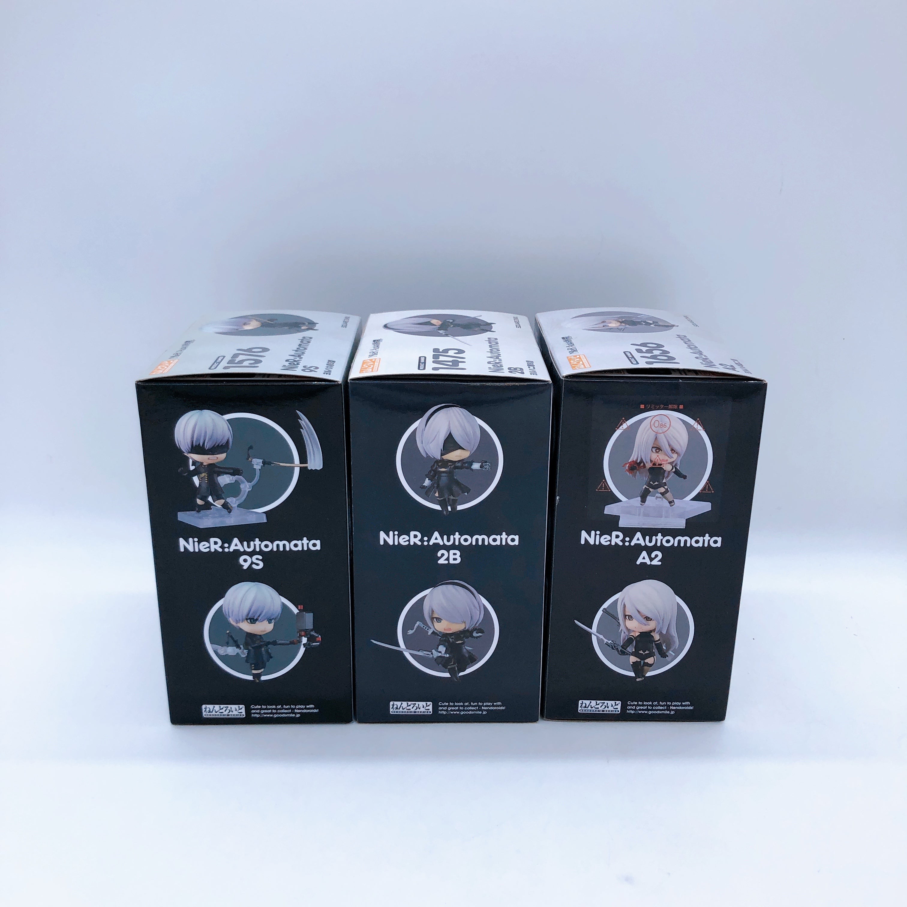 ニーアオートマタ　ねんどろいど　A2 2B 9S NieR:Automata』2B、9S、A2のデフォルメフィギュア