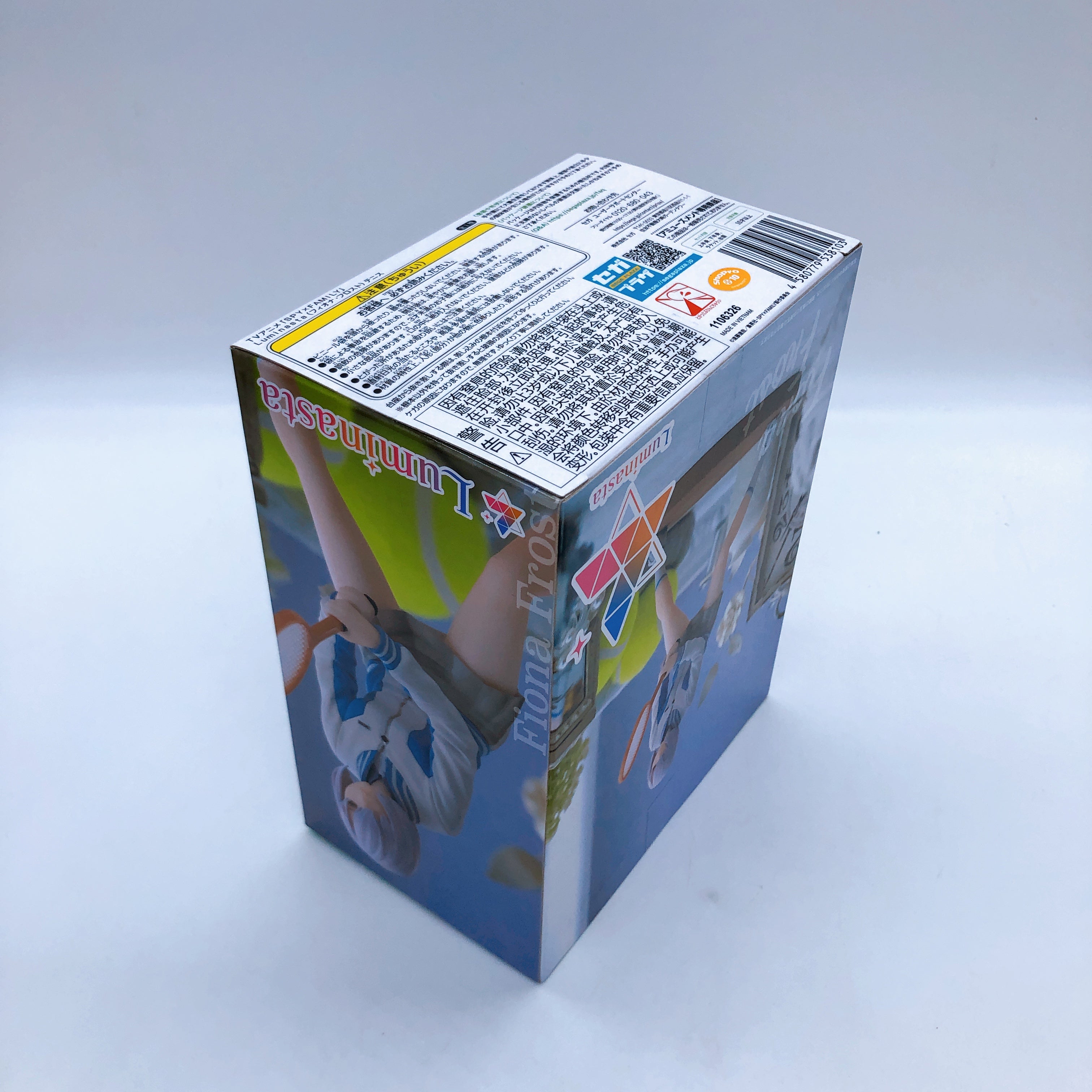 SPY x FAMILY Anya Loid Yor Fiona Tennis Luminasta Figure SET of 4 Japan Sealed