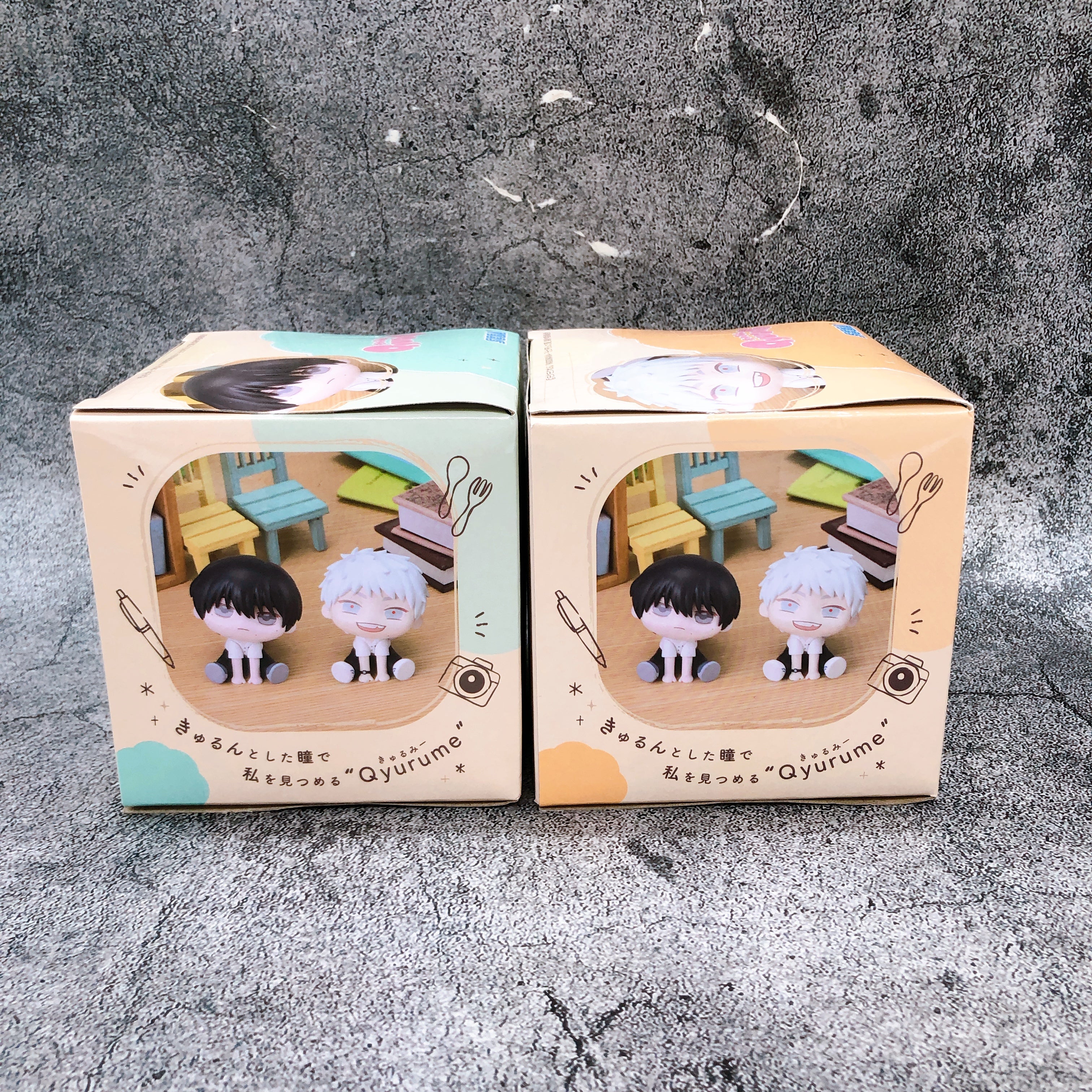 The Summer Hikaru Died Yoshiki Hikaru SET of 2 Qyurume Mini Figure SEGA Japan