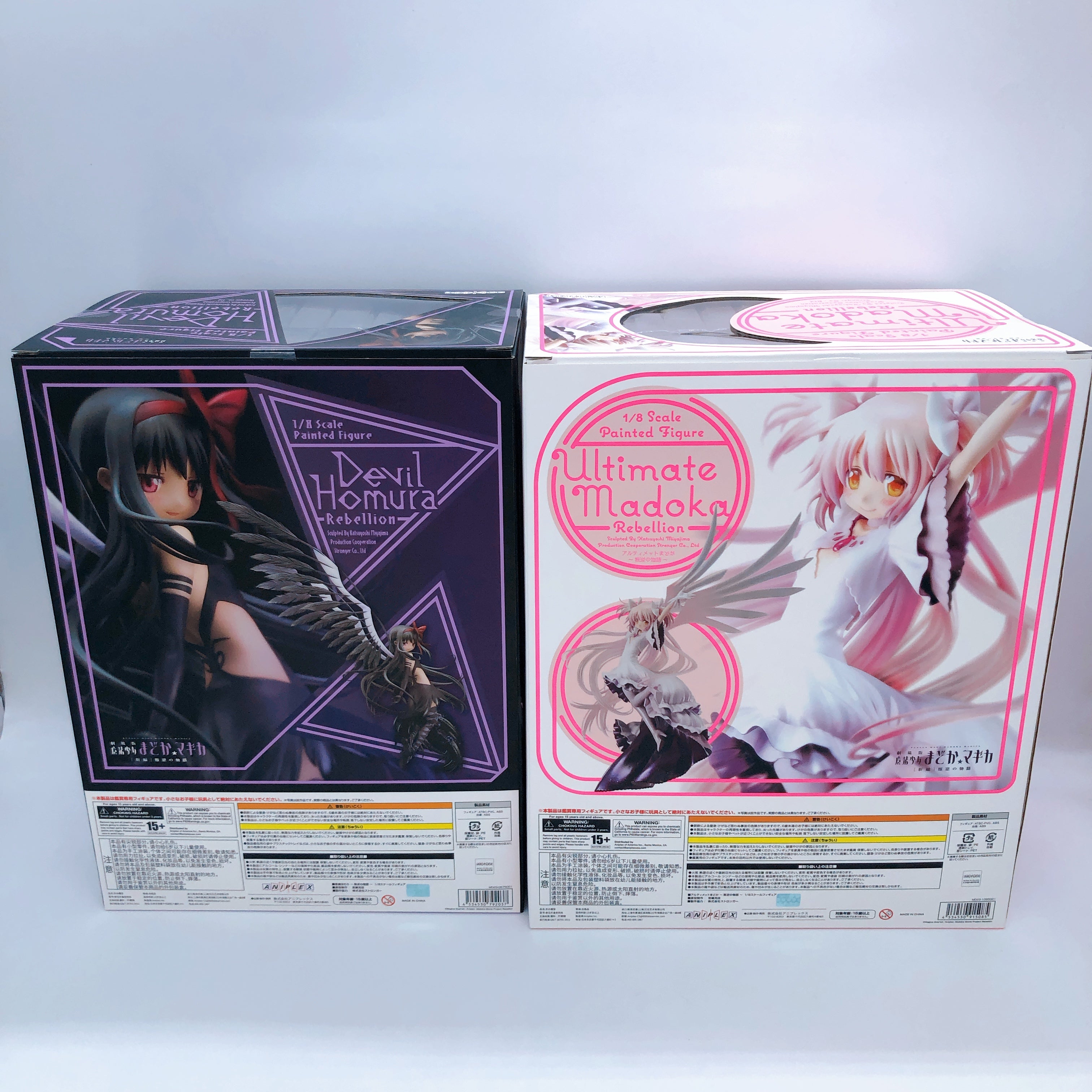 Puella Magi Madoka Magica Ultimate Madoka Demon Homura 1/8 Figure SET
