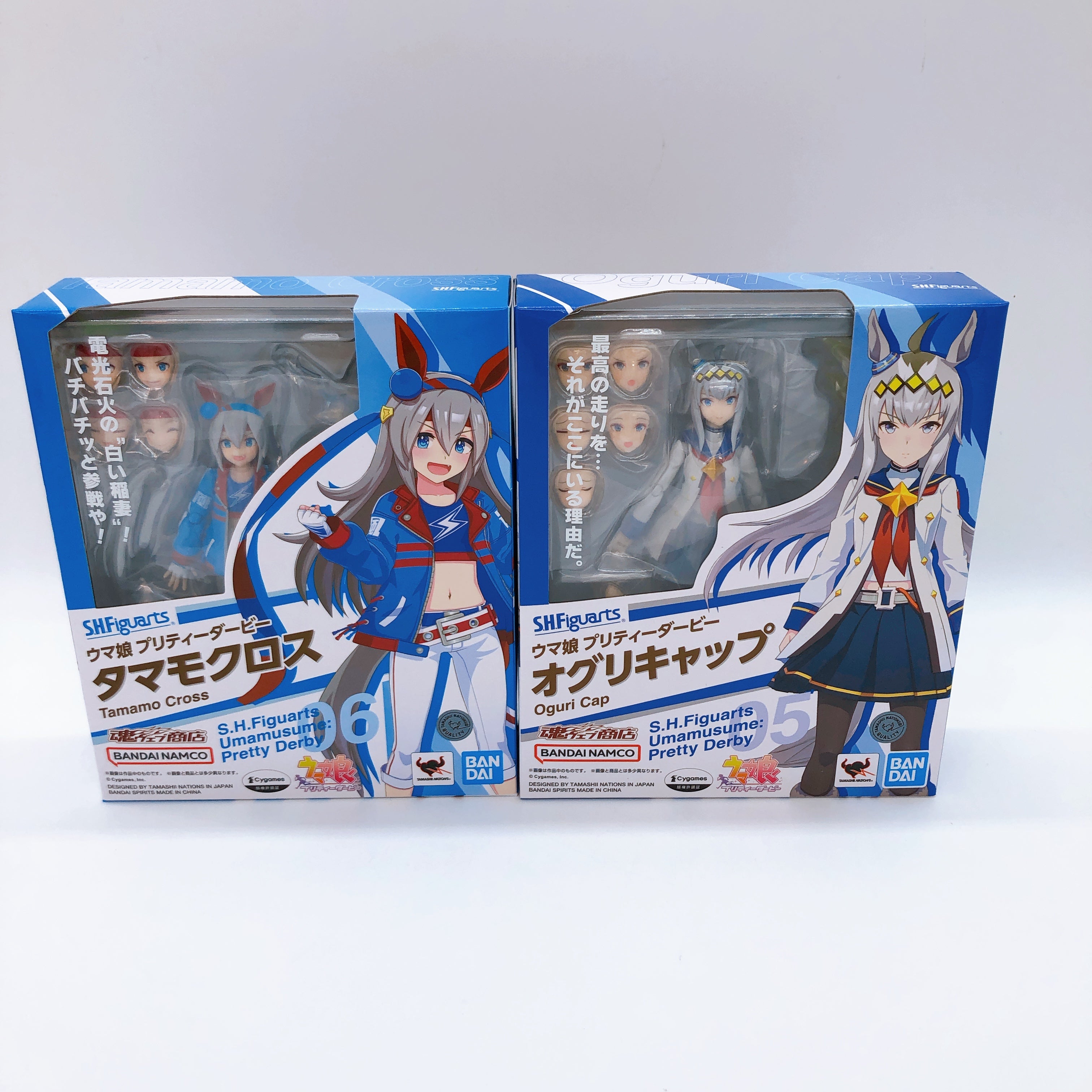 Uma Musume Pretty Derby Oguri Cap & Tamamo Cross S.H.Figuarts SET Bandai Japan