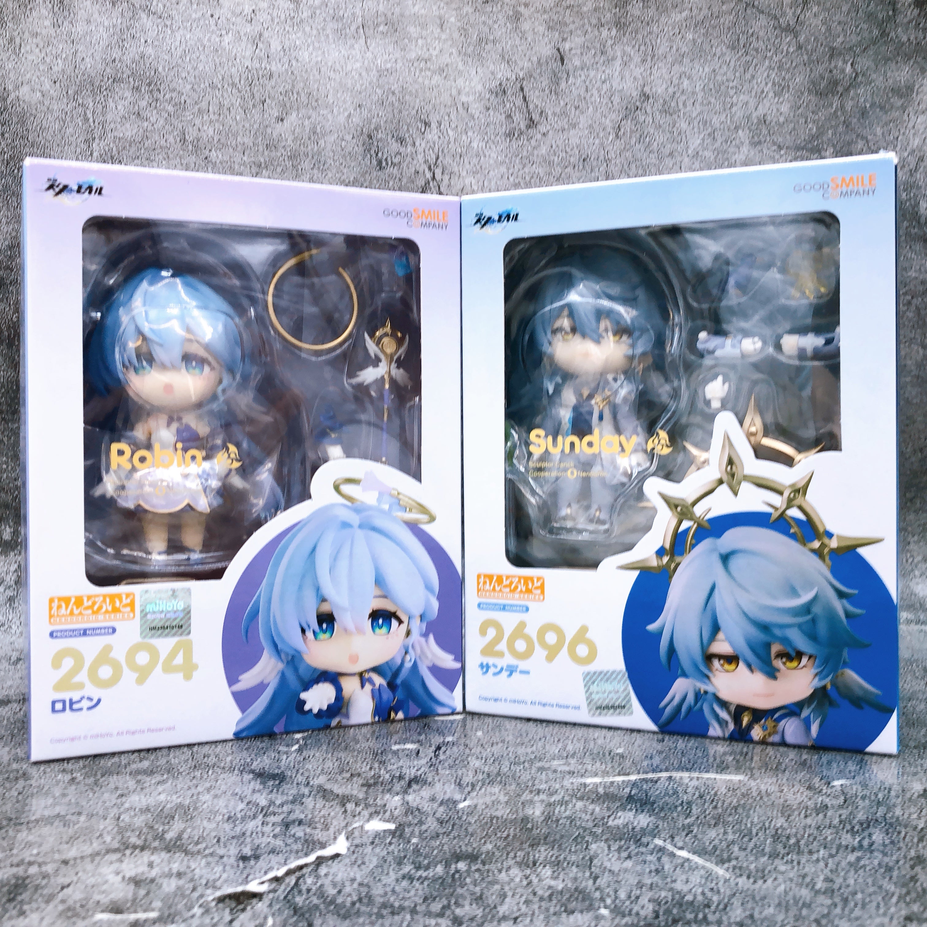 Honkai Star Rail Robin & Sunday SET Nendoroid 2694 2696 Action Figure GSC NEW