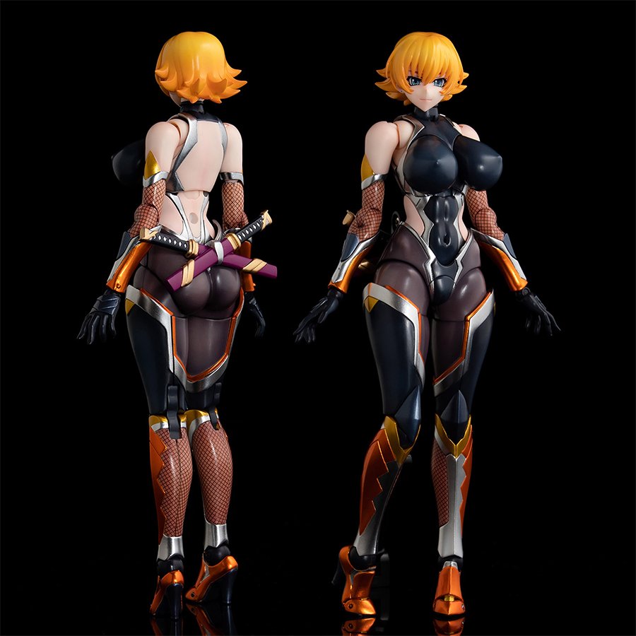 Taimanin Sakura Igawa Native Second Axe Hentai Action Figure + Option Parts