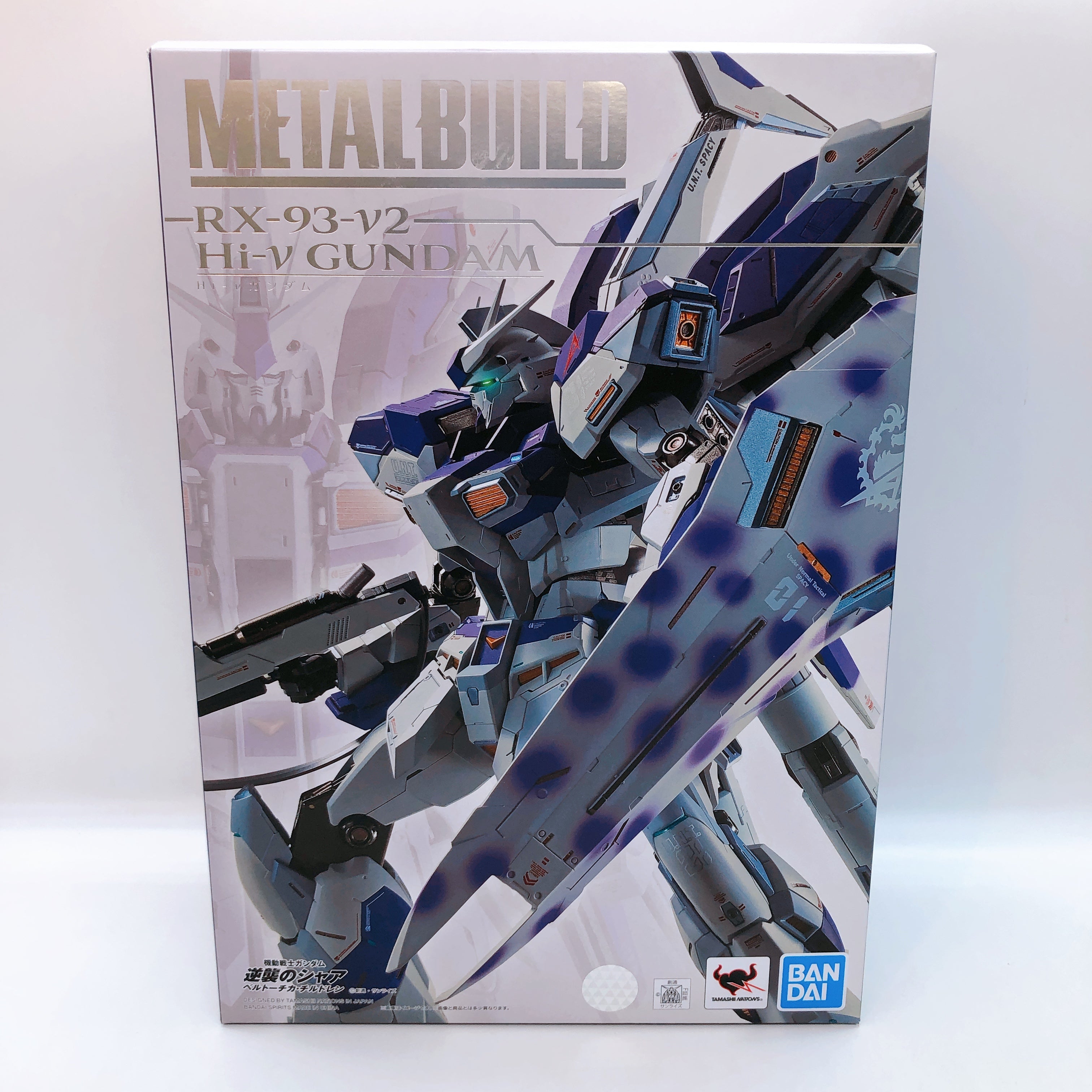 Metal Build RX-93-v2 Hi-v Gundam & Hyper Mega Bazooka Launcher Option SET NEW