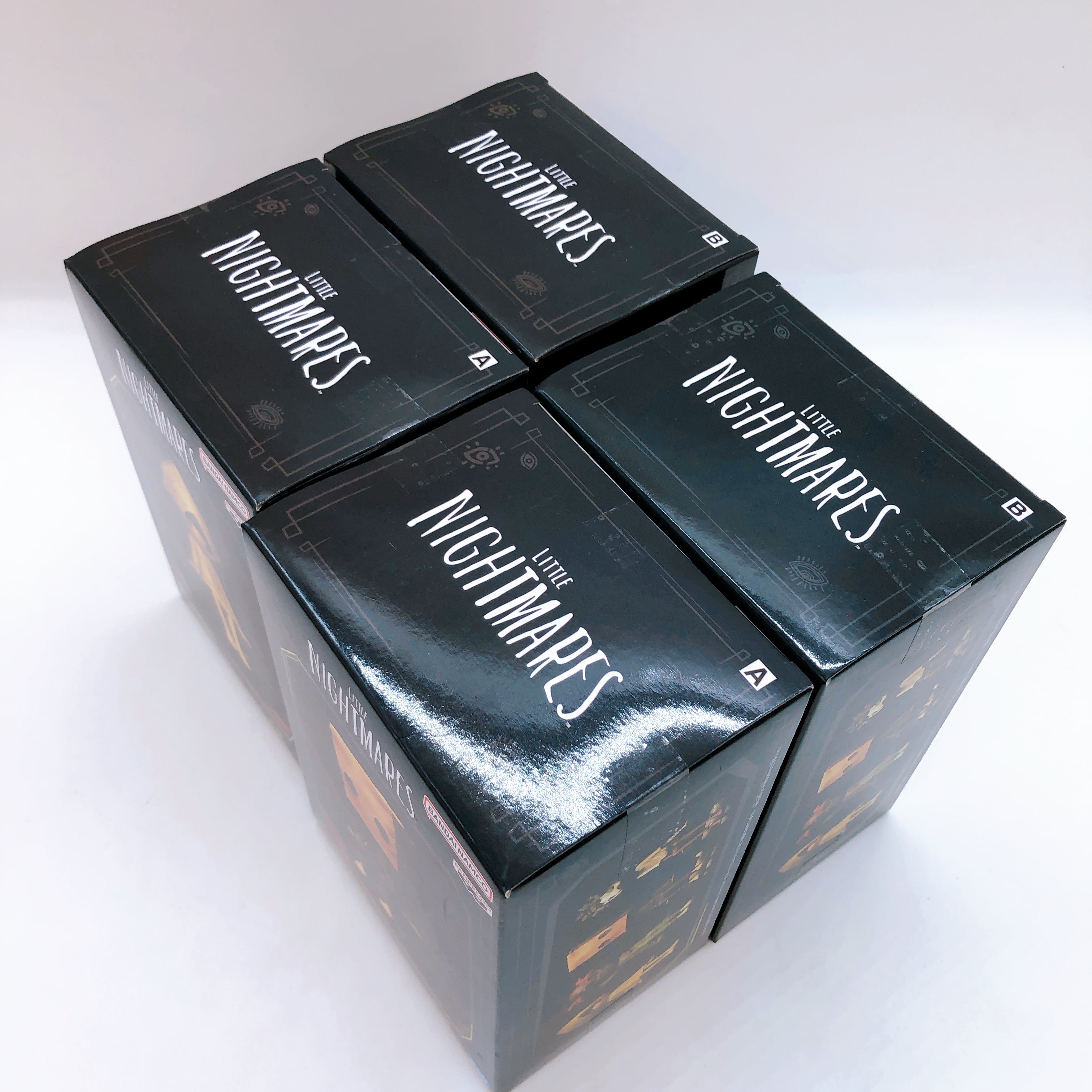 Little Nightmares Monitor Top Figure SET of 4 (Mono Low Six Alone) Banpresto