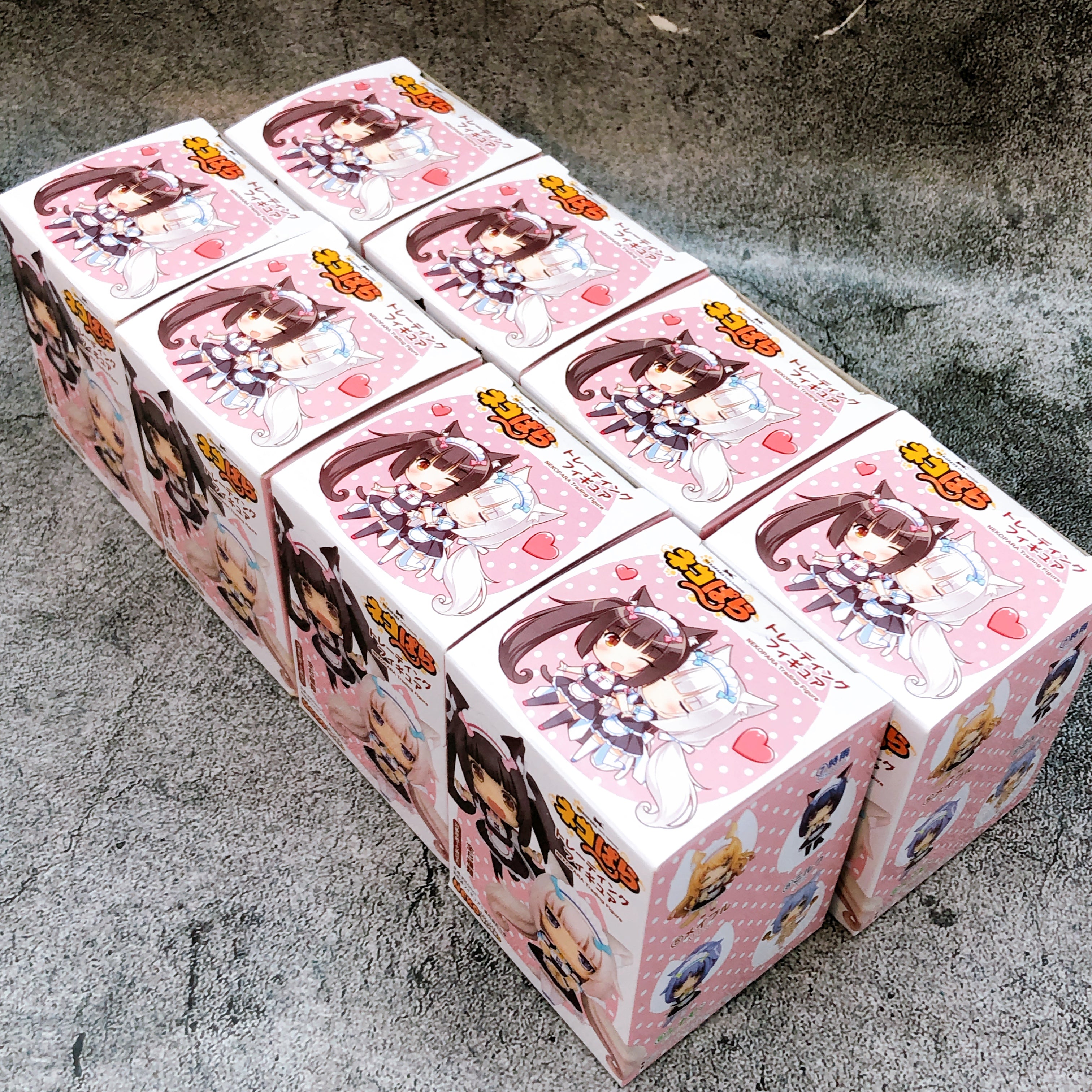 Nekopara Trading Figure Complete Set 8 Characters NEKO WORKs Japan AUTHENTIC