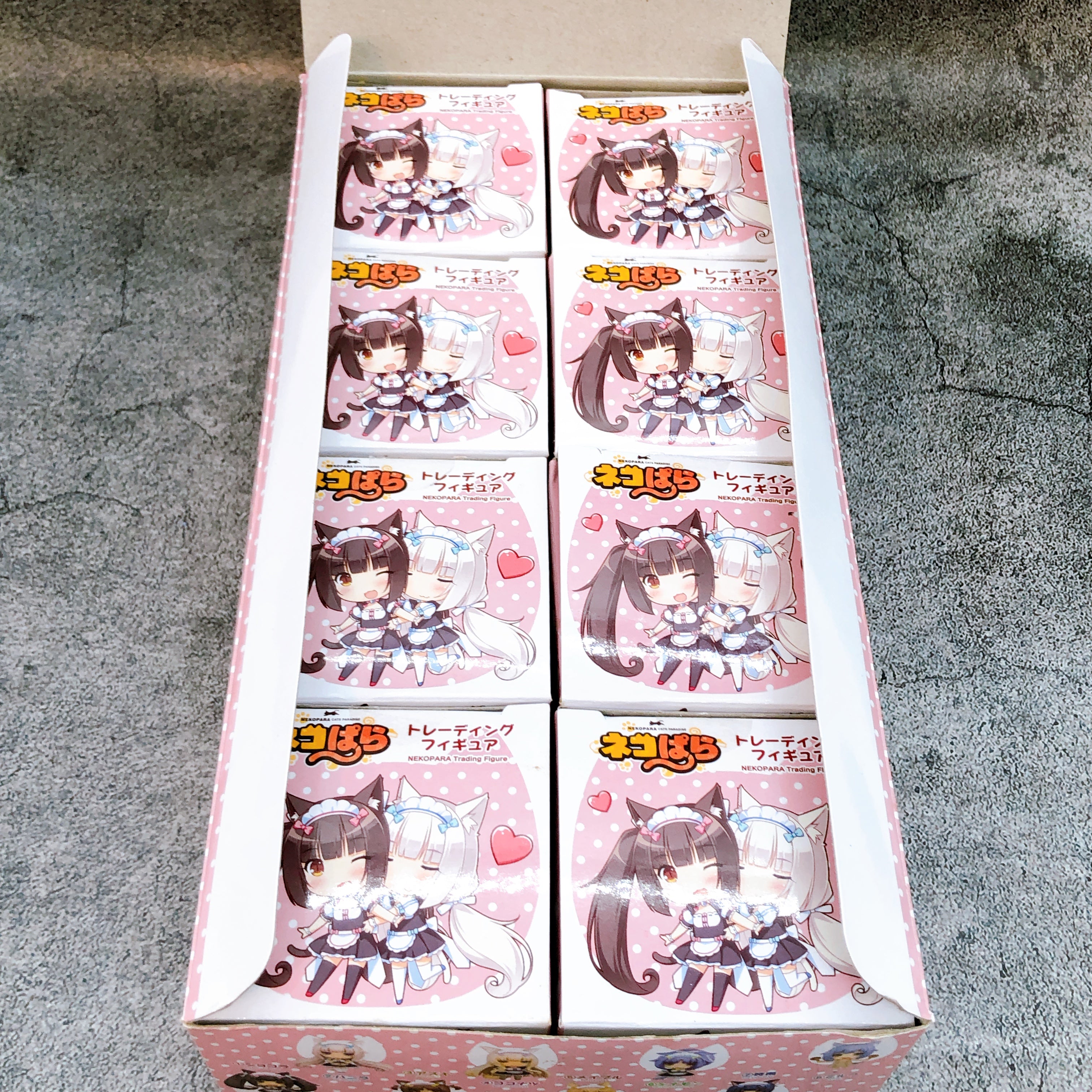 Nekopara Trading Figure Complete Set 8 Characters NEKO WORKs Japan AUT