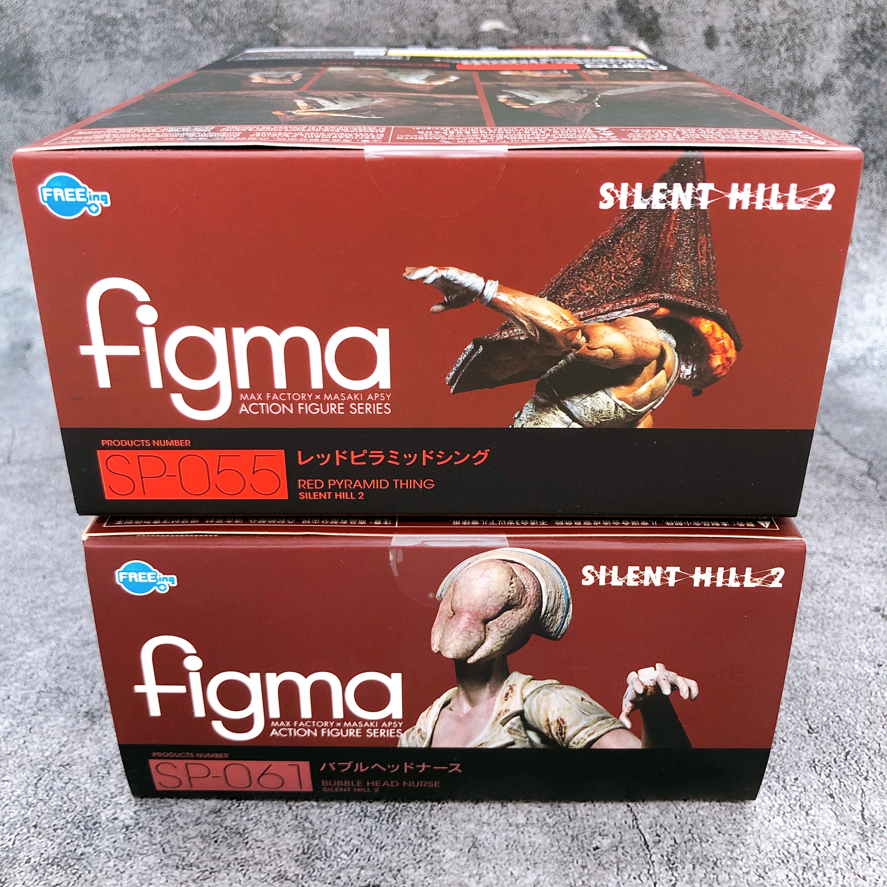 Silent Hill 2 Red Pyramid Thing & Bubble Head Nurse SET Figma SP-055 SP-061