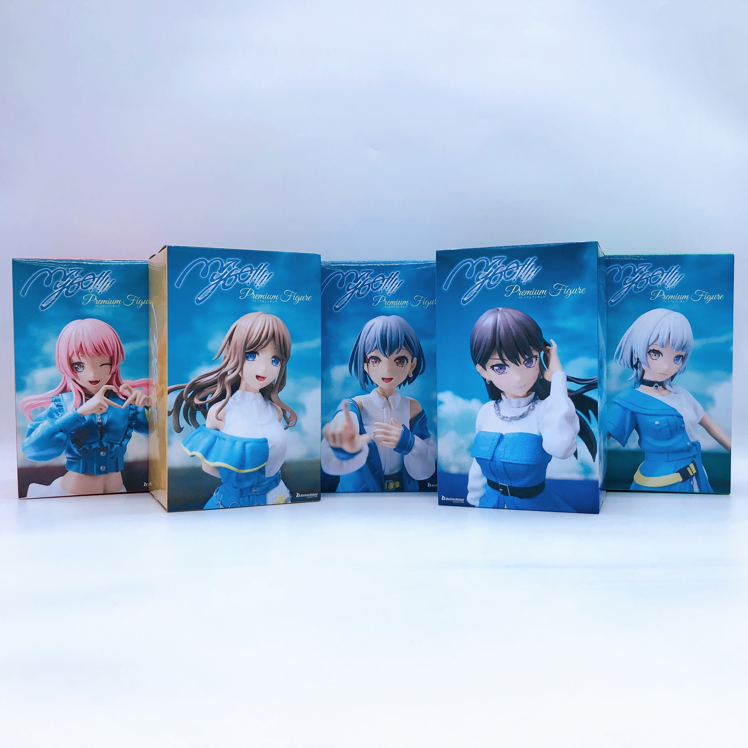 BanG Dream! MyGO!!!!! Figure SET of 5 Tomori Soyo Anon Taki Rana Bushiroad Japan