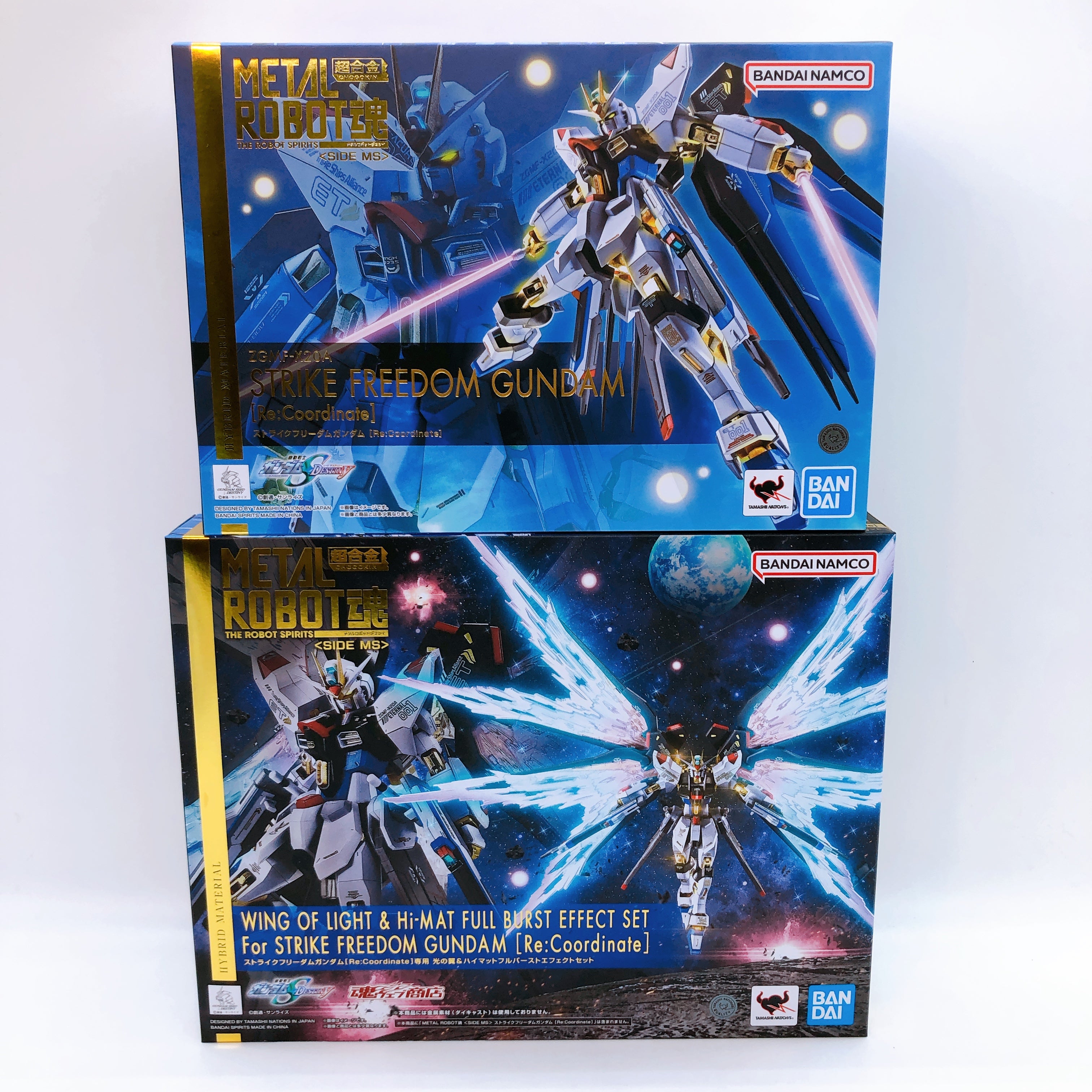 Strike Freedom Gundam Re:Coordinate + Wing of Light & Hi-Mat Full Burst Effect