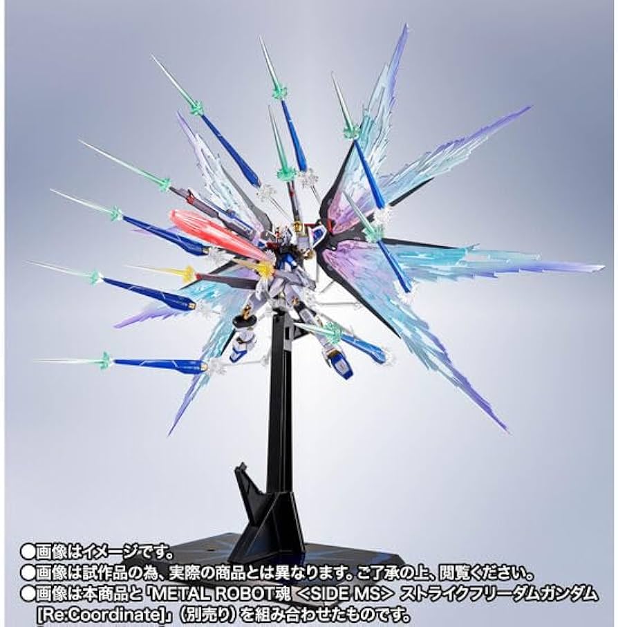 Strike Freedom Gundam Re:Coordinate + Wing of Light & Hi-Mat Full Burst Effect