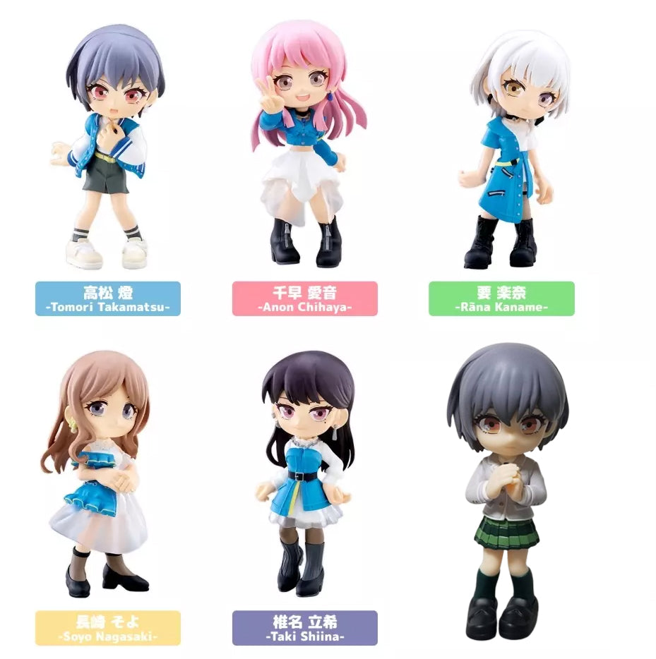 BanG Dream! MyGO PalVerse Figure SET of 6 (Normal 5 + Special Rare 1) Bushiroad