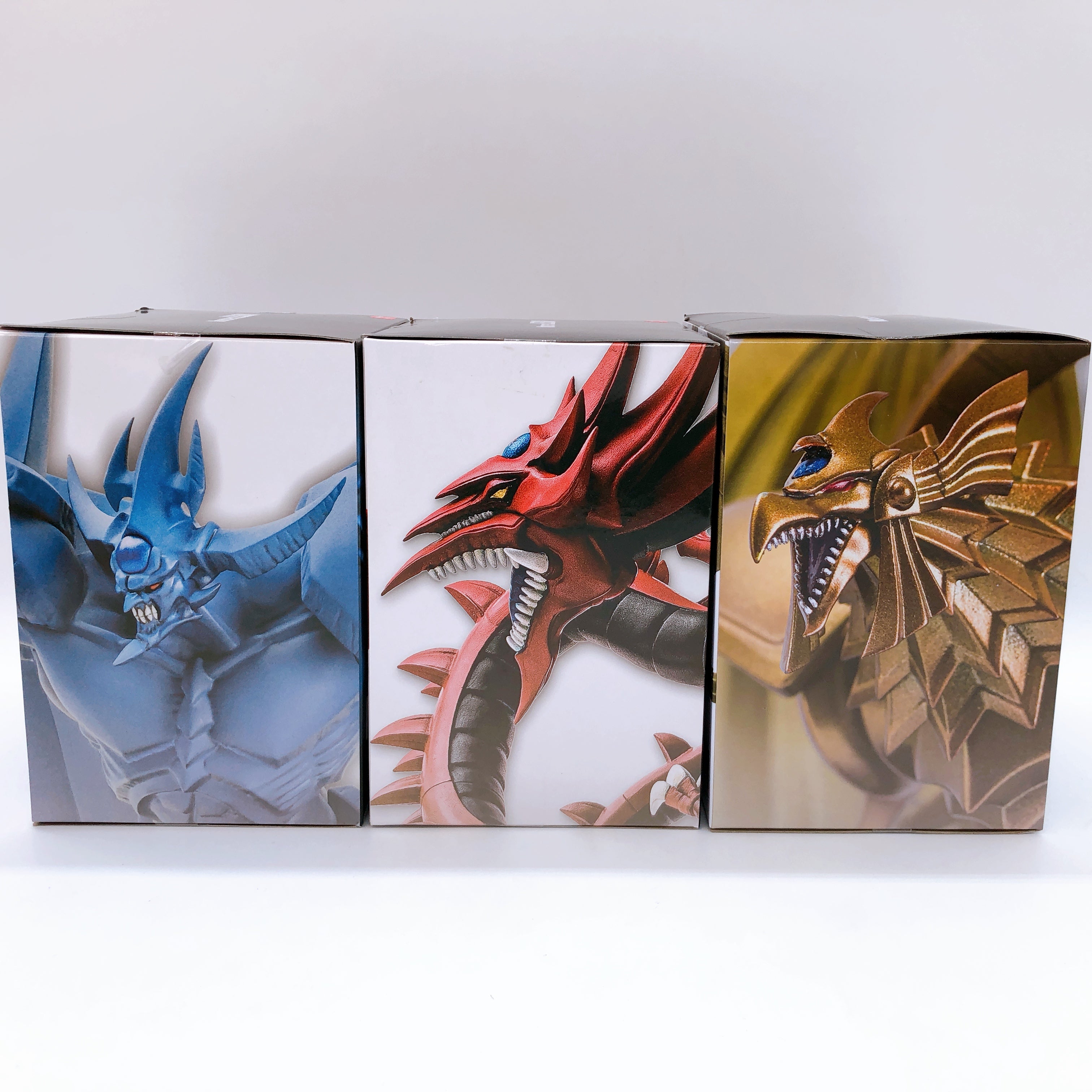 Yu-Gi-Oh Series Monsters Legion Figure Osiris & Obelisk & Ra Egyptian God SET of 3