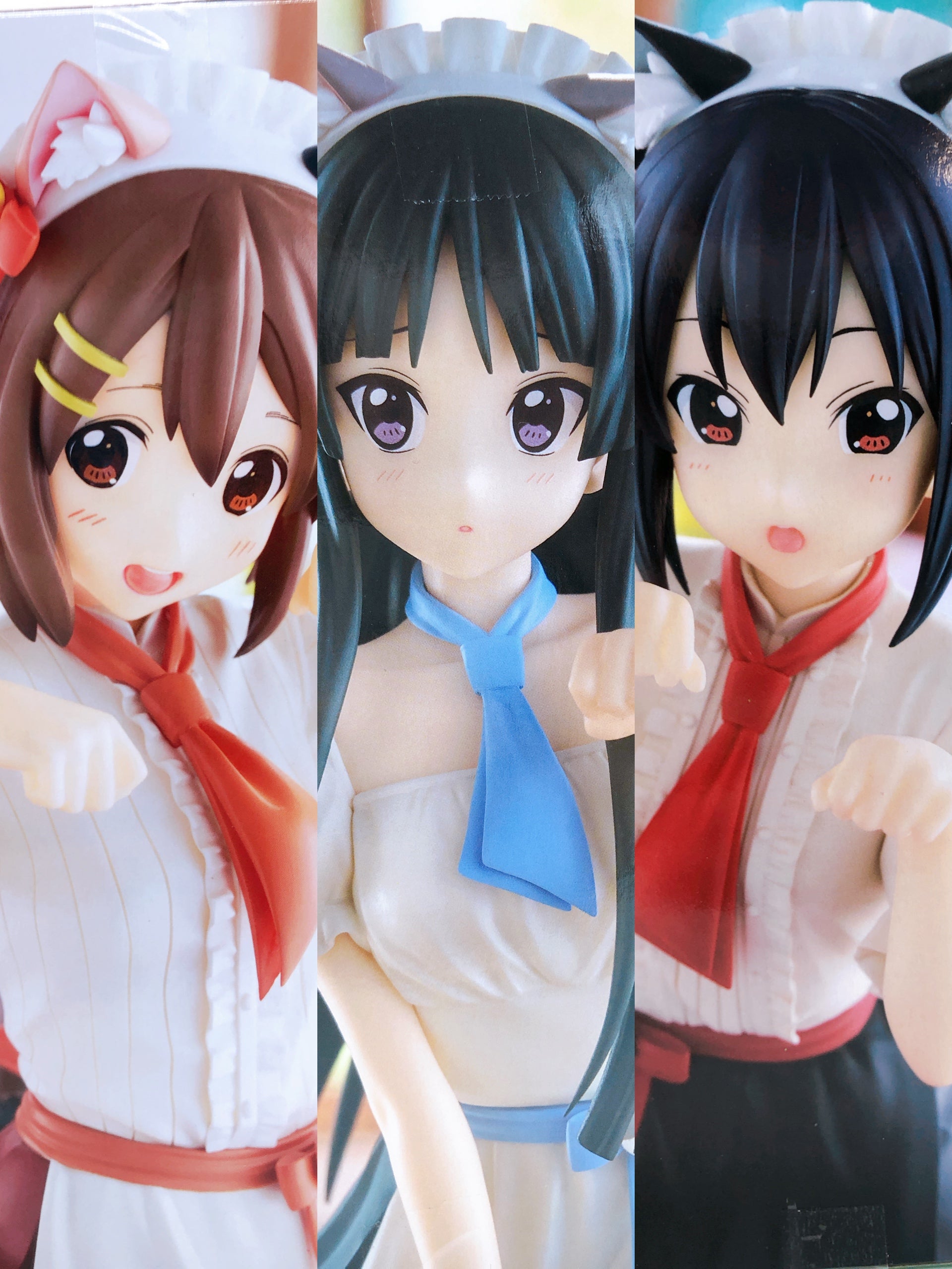 K-ON! Trio try iT Figure Yui Mio Ritsu Mugi Azusa SET of 5 FuRyu Japan Anime HTT