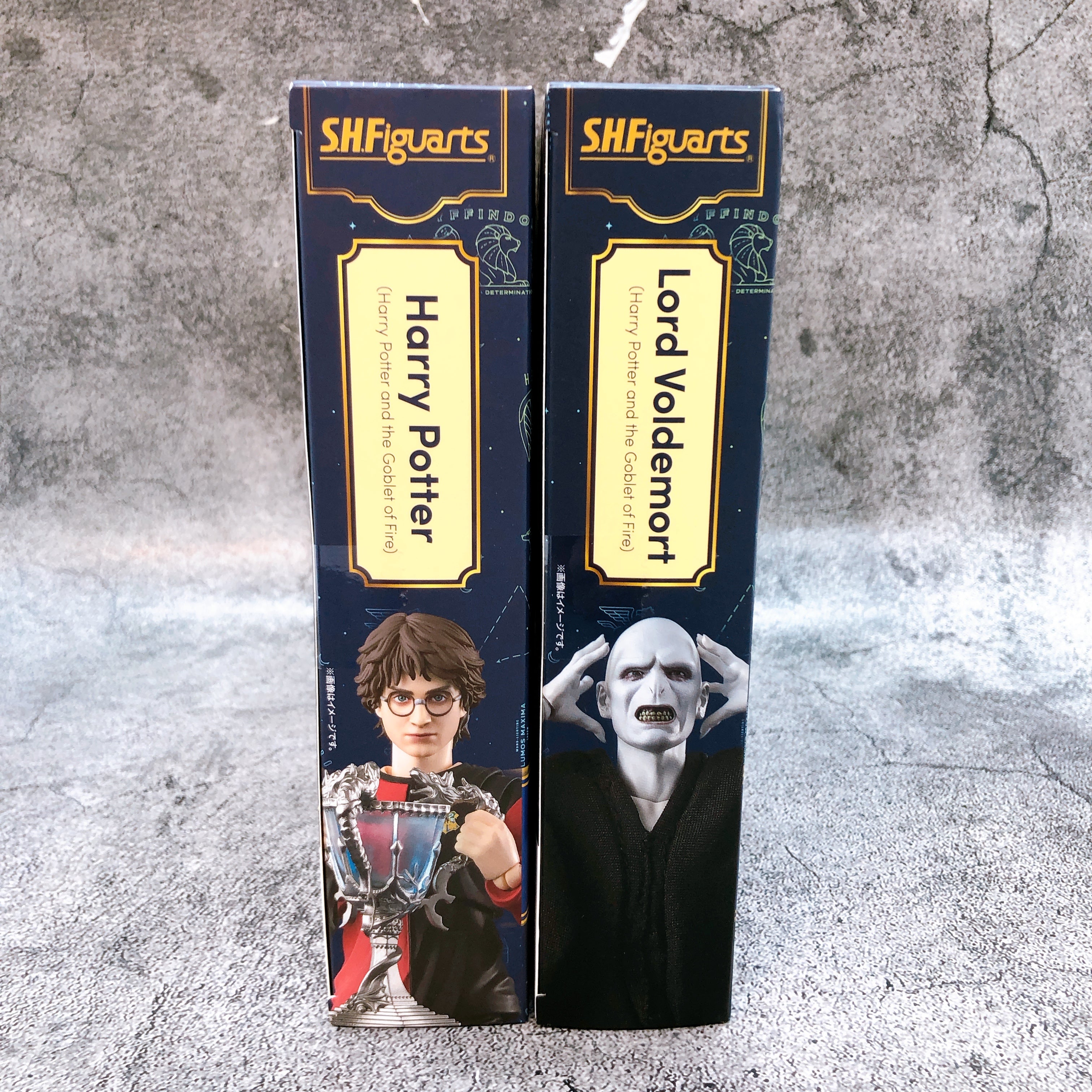 S.H.Figuarts Lord Voldemort & Harry Potter The Goblet of Fire Figure SET NEW