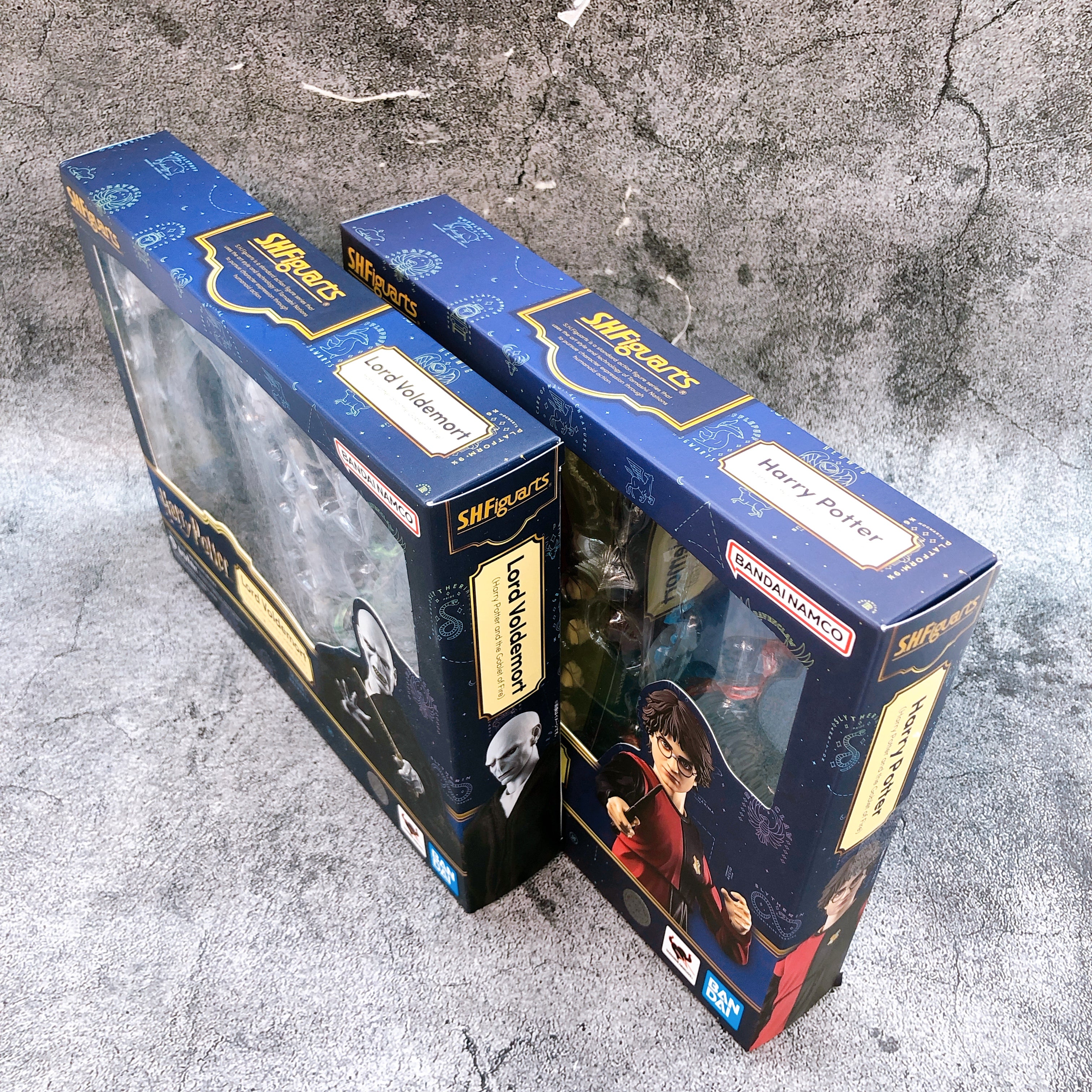 S.H.Figuarts Lord Voldemort & Harry Potter The Goblet of Fire Figure SET NEW